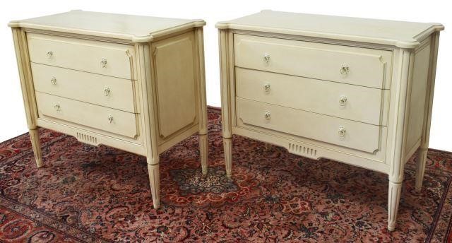  2 ETHAN ALLEN LOUIS XVI STYLE 35c25a