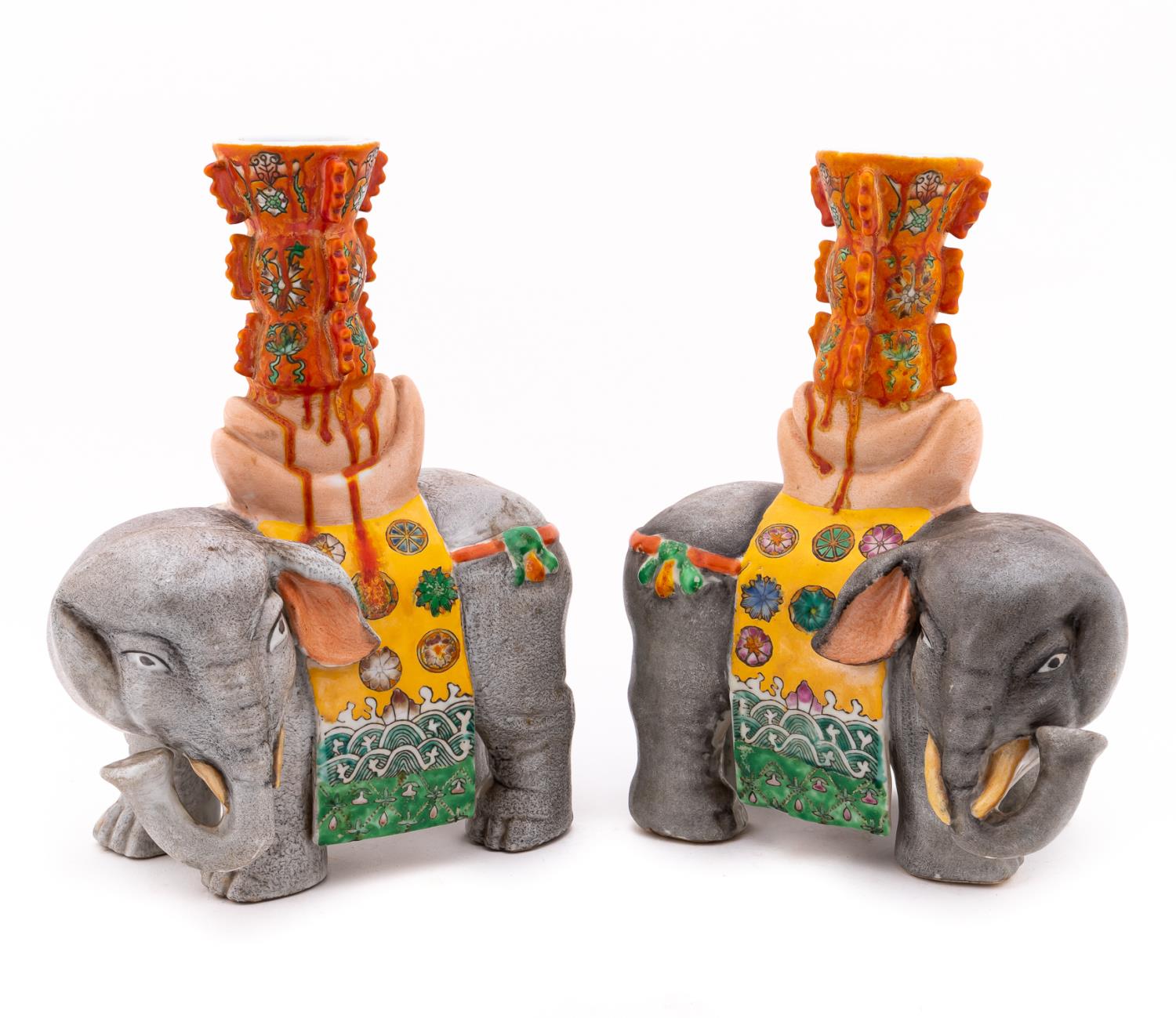 PR CHINESE EXPORT STYLE ELEPHANT 35c26e