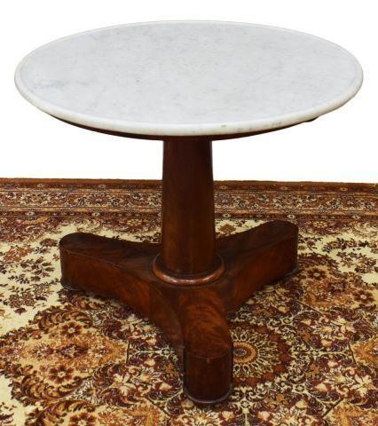 FRENCH EMPIRE STYLE MAHOGANY PEDESTAL 35c2eb