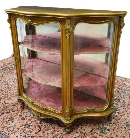 FRENCH LOUIS XV STYLE PARCEL GILT