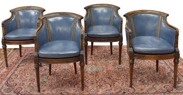 (4) CENTURY CHAIR LOUIS XVI STYLE