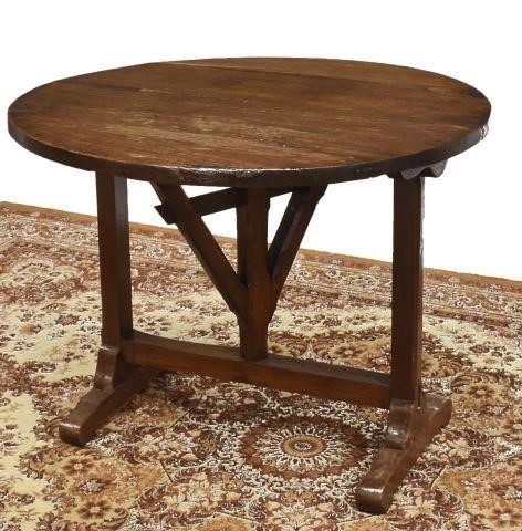 FRENCH PROVINCIAL TILT TOP WINE 35c3e4