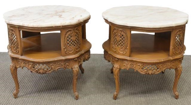  PR FRENCH LOUIS XV STYLE MARBLE TOP 35c3e1