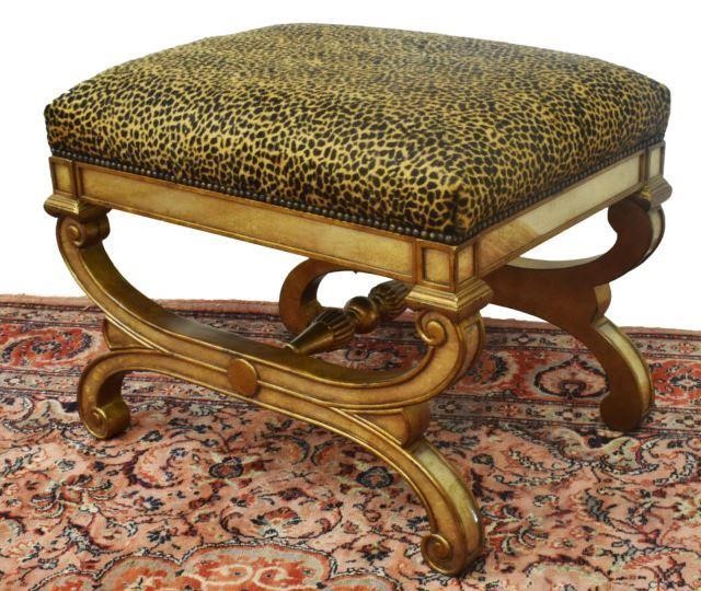 PARCEL GILT LEOPARD PRINT CUSHIONED 35c41b