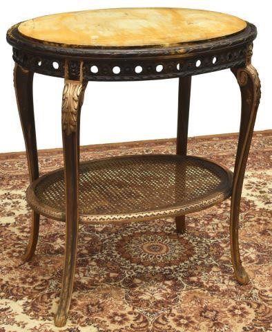 FRENCH LOUIS XV STYLE MARBLE TOP 35c48a