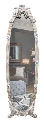 OVAL CHEVAL STANDING BEVELED MIRRORCheval 35c4c8