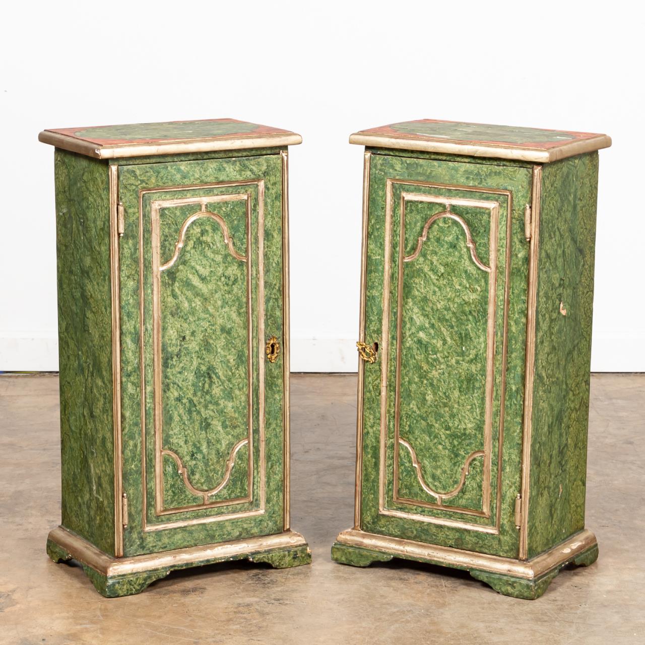 PR., 18TH C. ITALIAN FAUX MARBLE