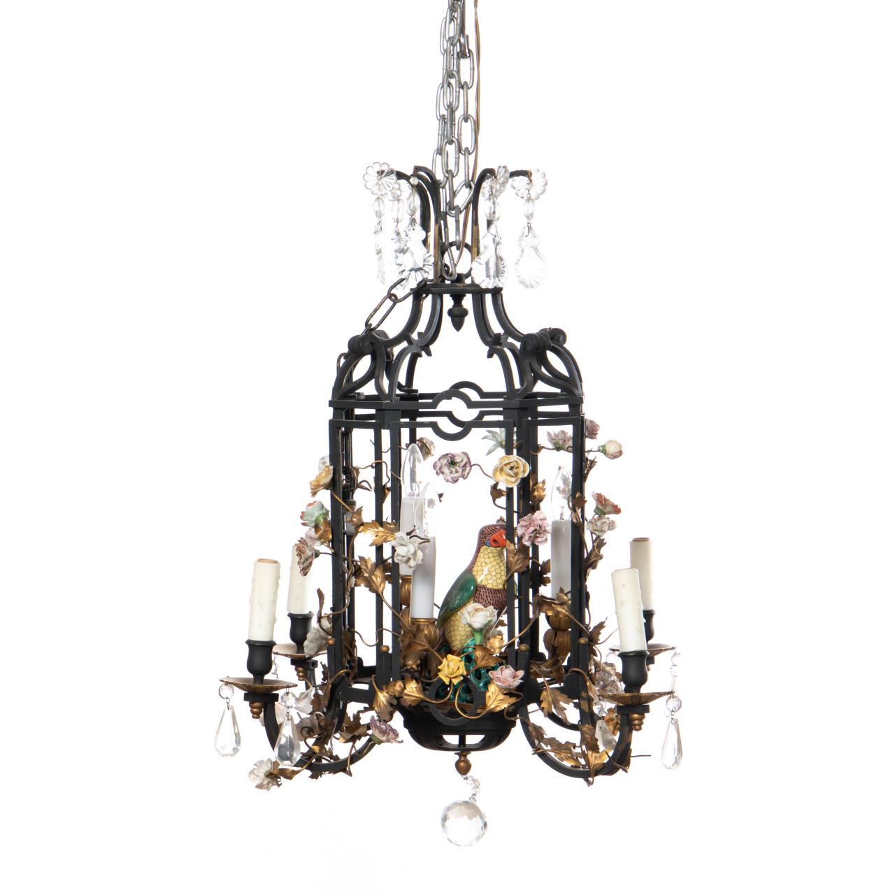 GARDEN FOLLY CHANDELIER WITH CHINESE 35c581
