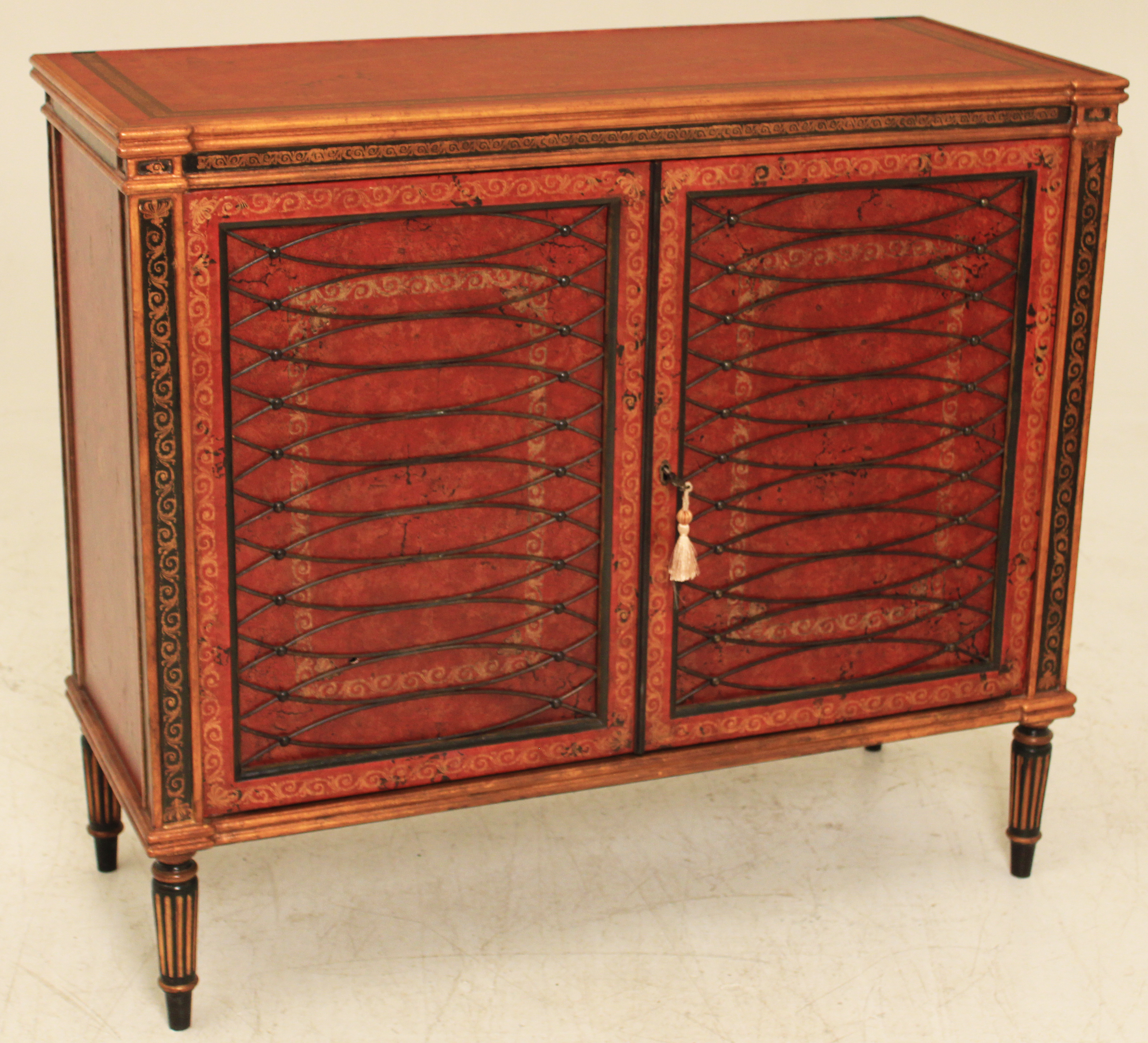 ENGLISH REGENCY STYLE 2 DOOR BUFFET 35ee3b