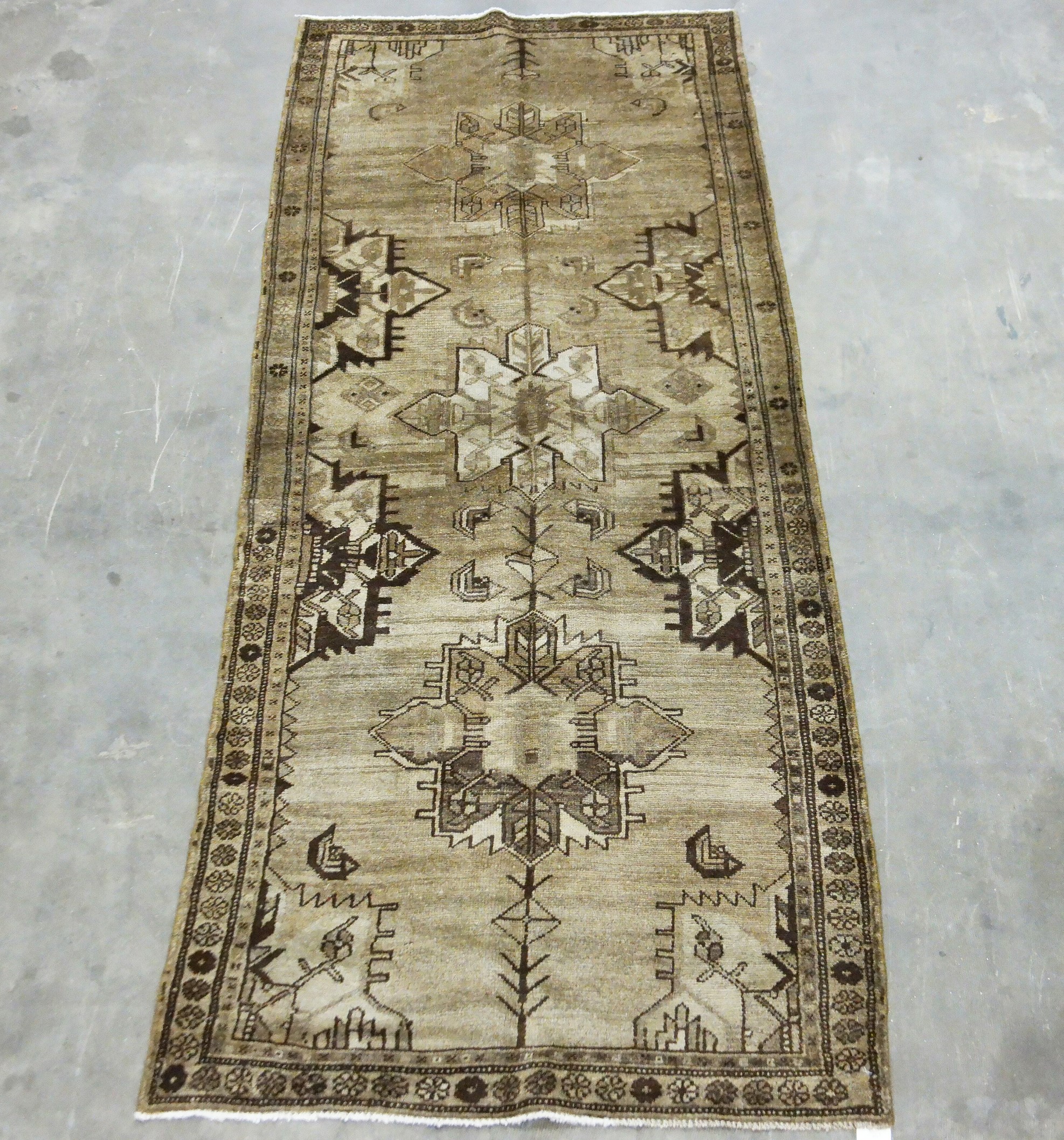 ORIENTAL RUG 3 7 X 9 8 HAMEDAN 35ee38