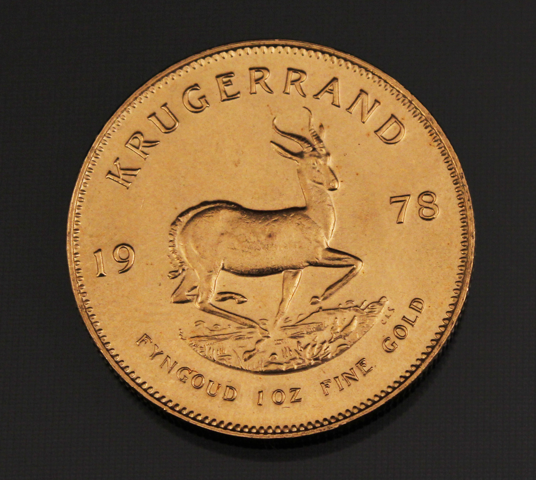 1978 GOLD KRUGERRAND 1978 ONE OUNCE