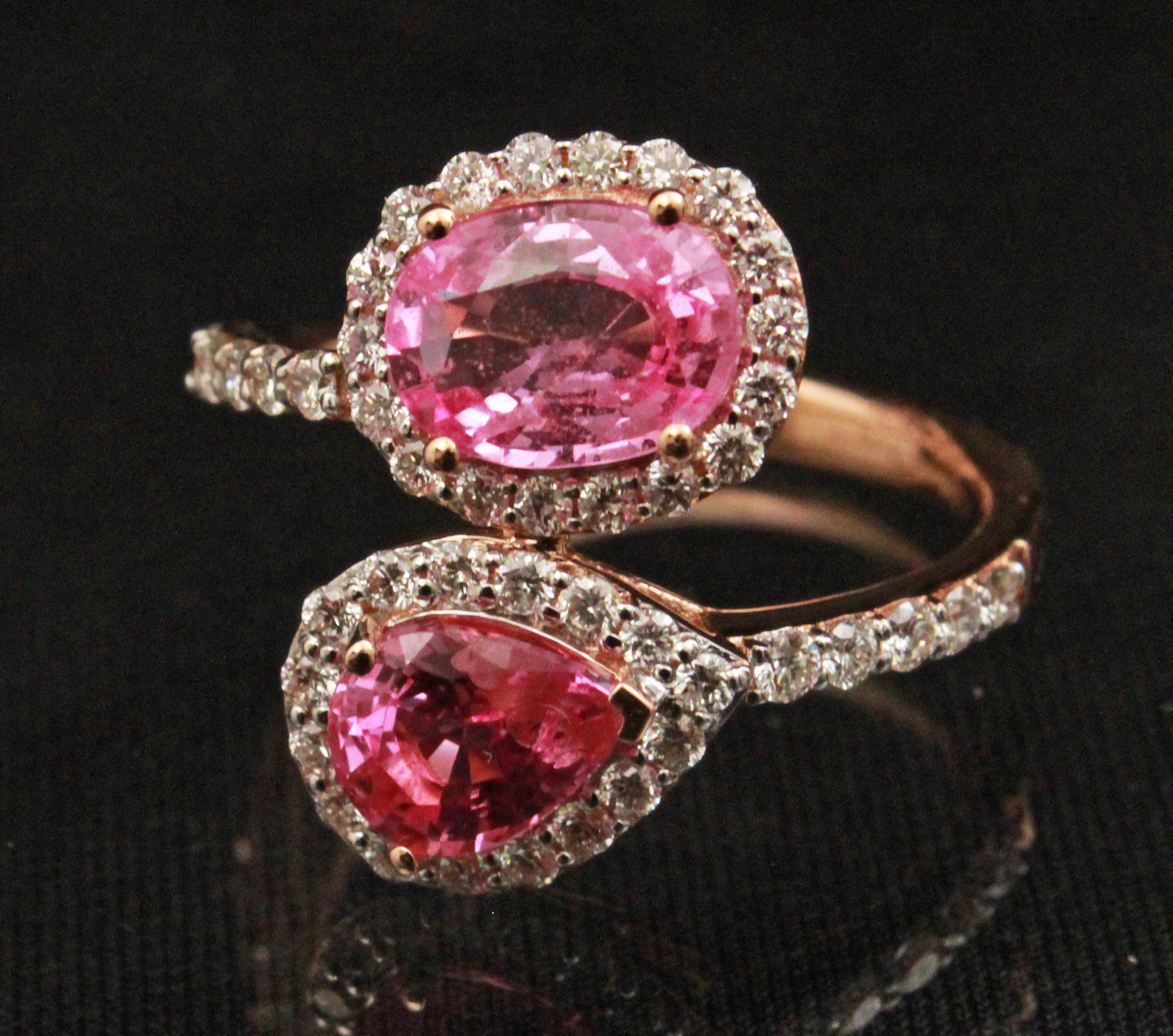 18K ROSE GOLD PINK SAPPHIRE AND 35ee93