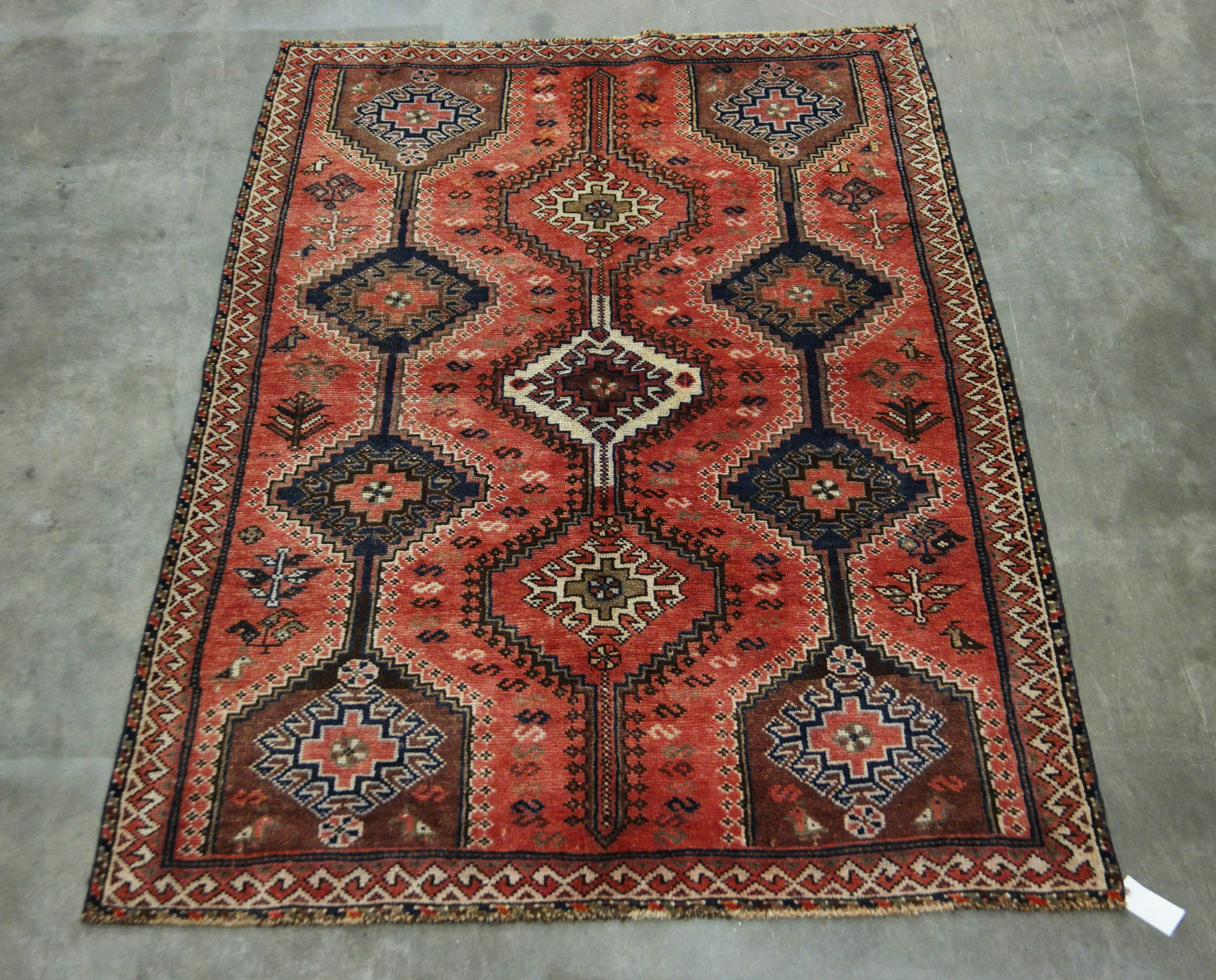 ORIENTAL RUG 5'2" X 7'7" TRIBAL