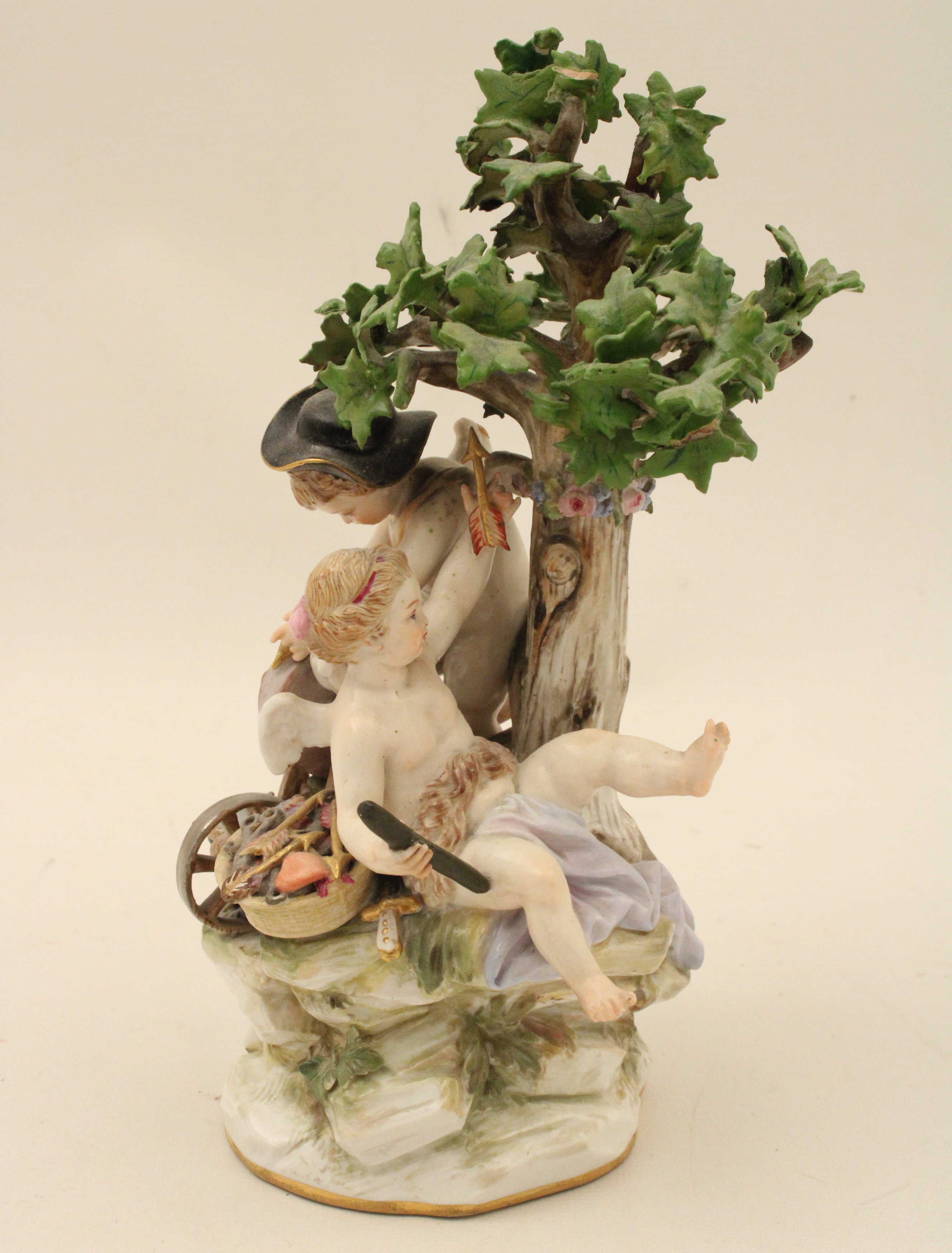 MEISSEN PORCELAIN FIGURAL GROUPING 35eea7