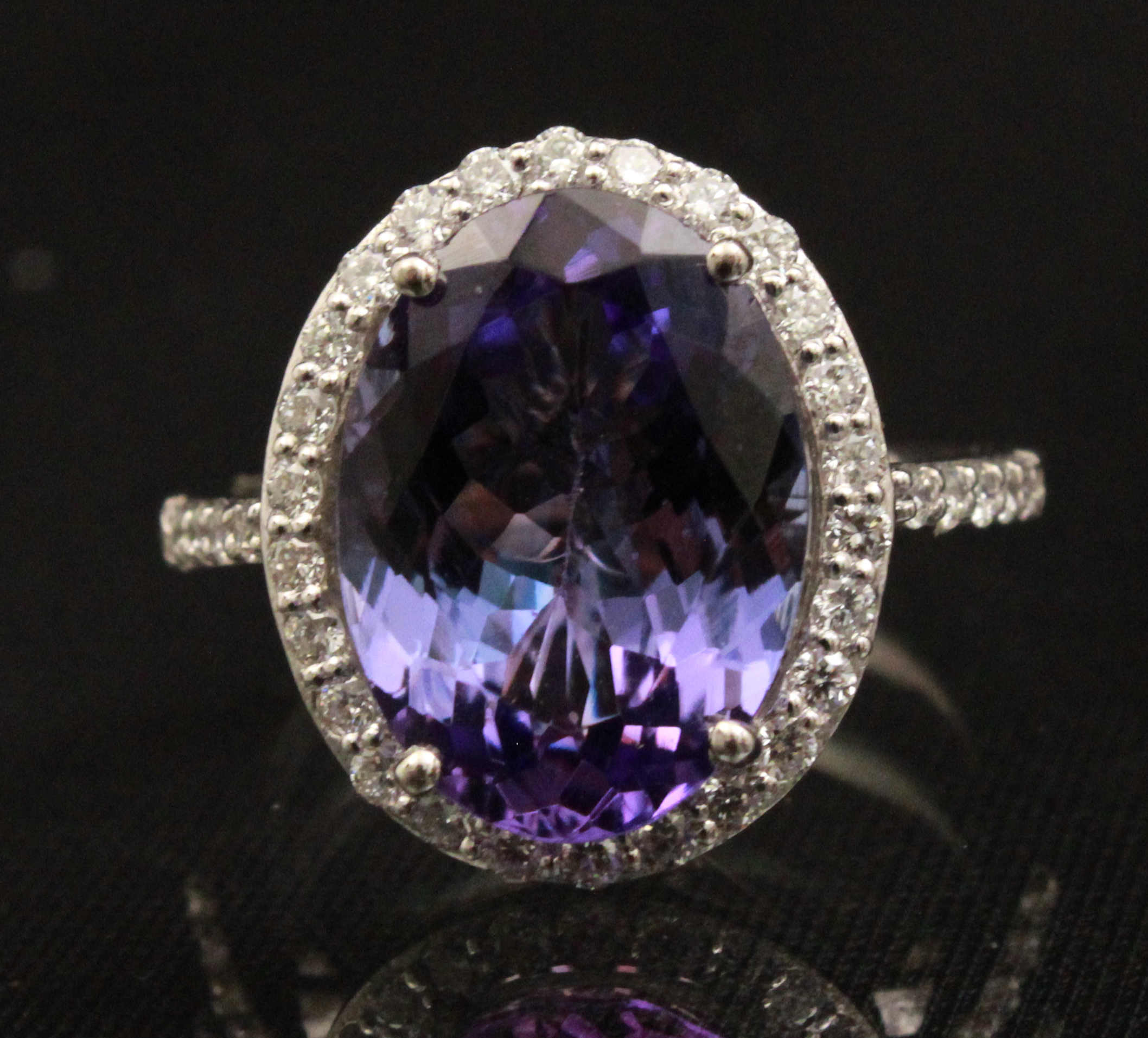 PLATINUM TANZINITE AND DIAMOND 35eed6