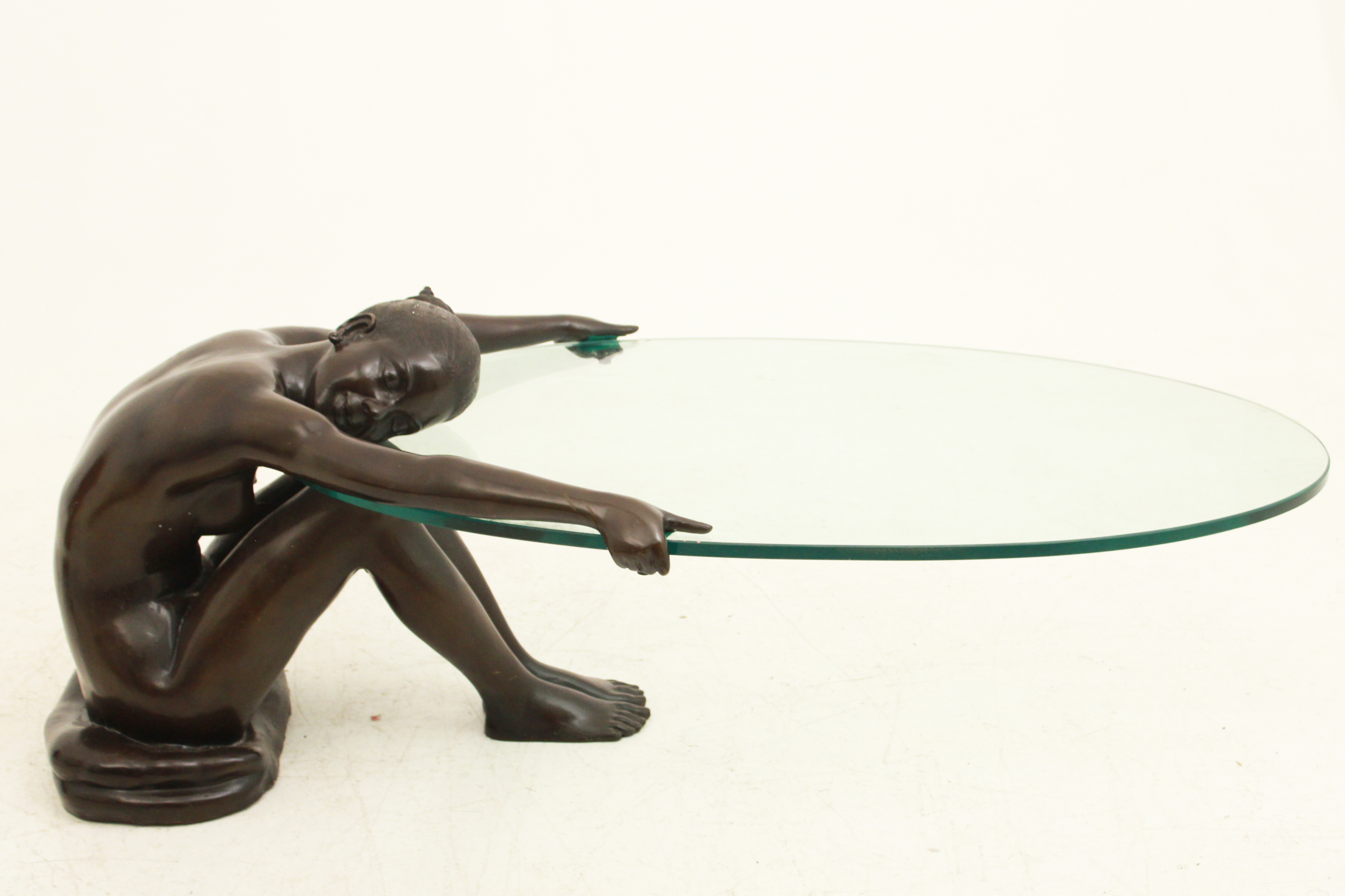 MODERN FRENCH STYLE BRONZE SCULPTURE