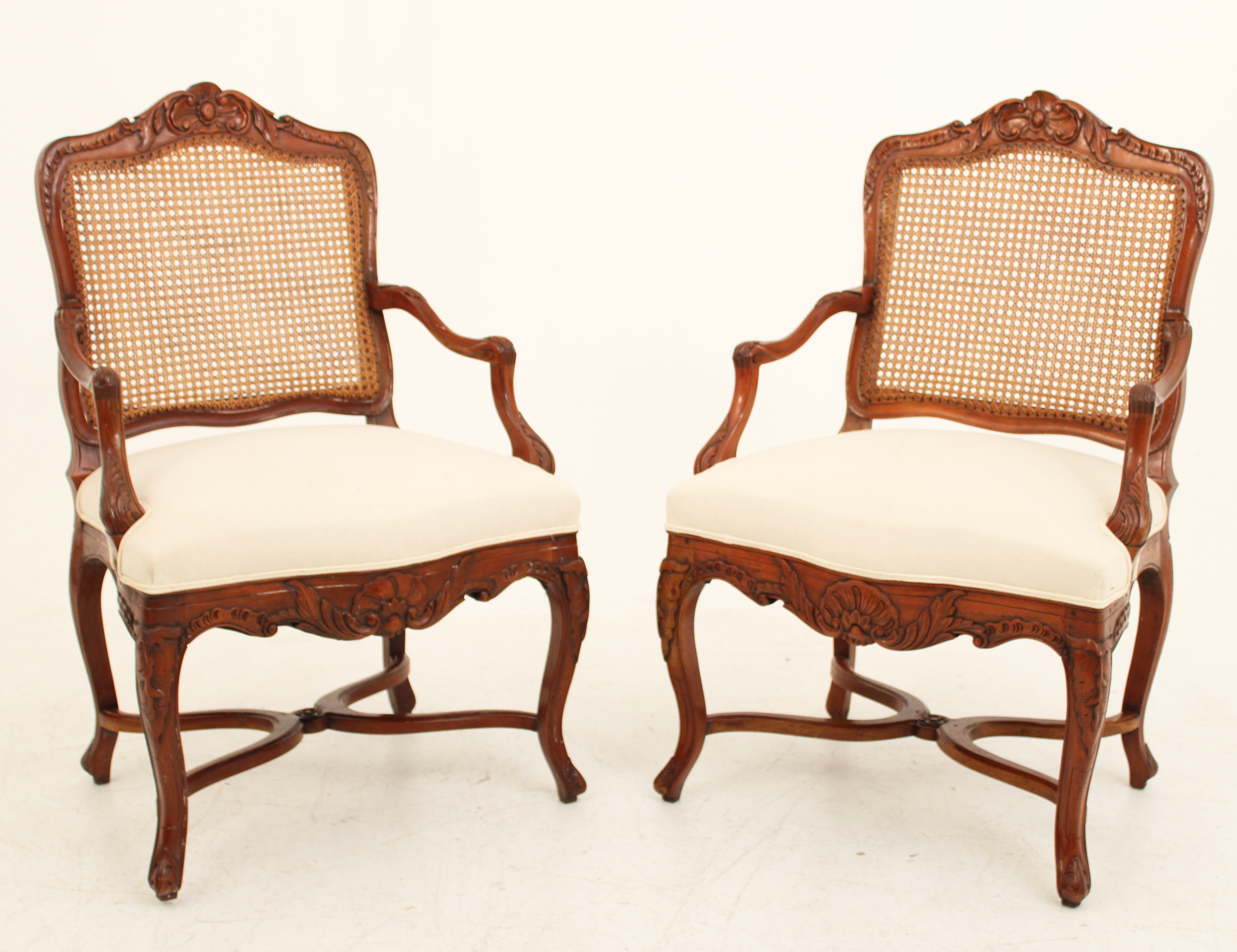 PR. OF LOUIS XV STYLE FRUITWOOD