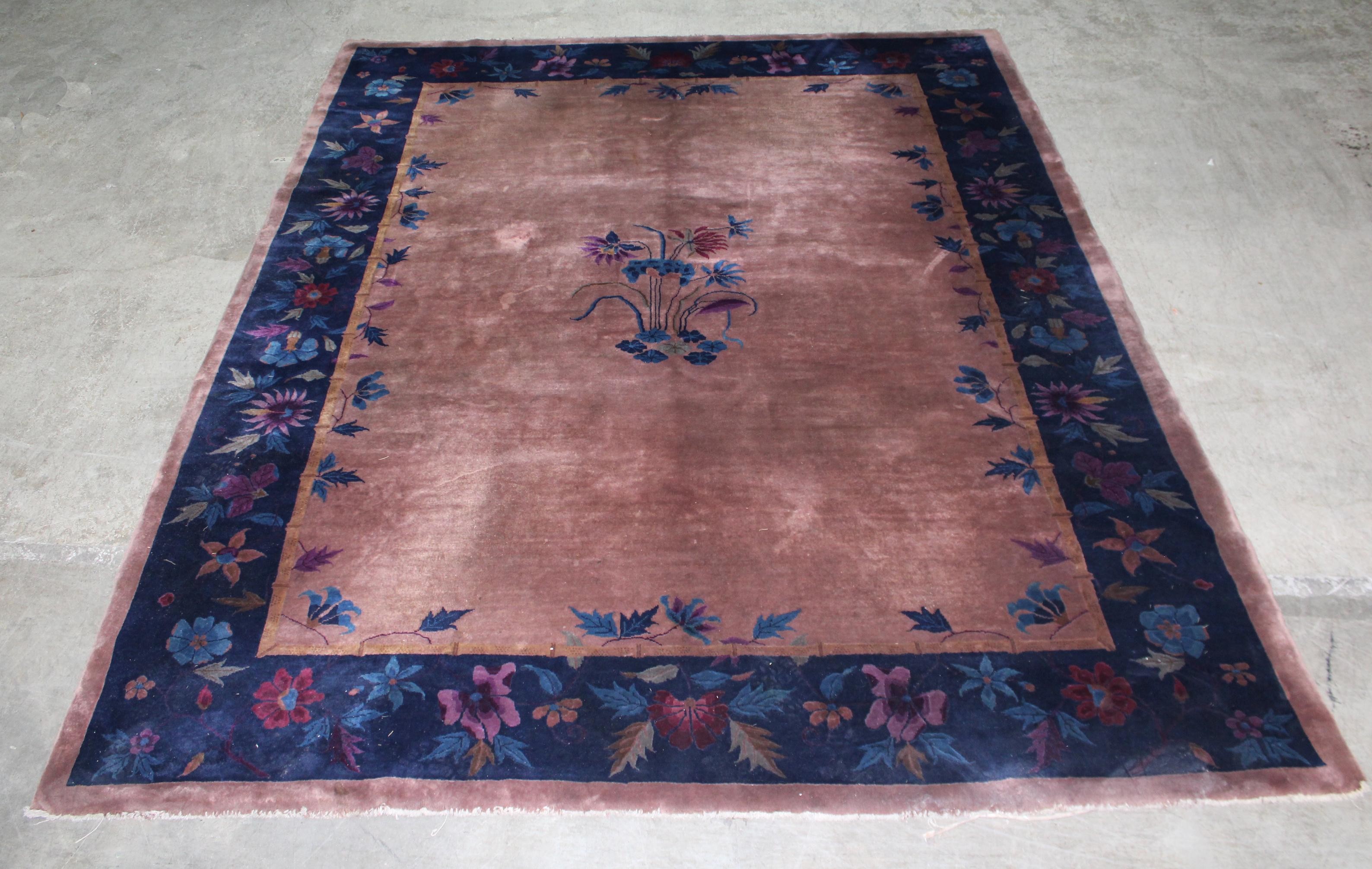 ORIENTAL RUG 11'7" X 9' CHINESE