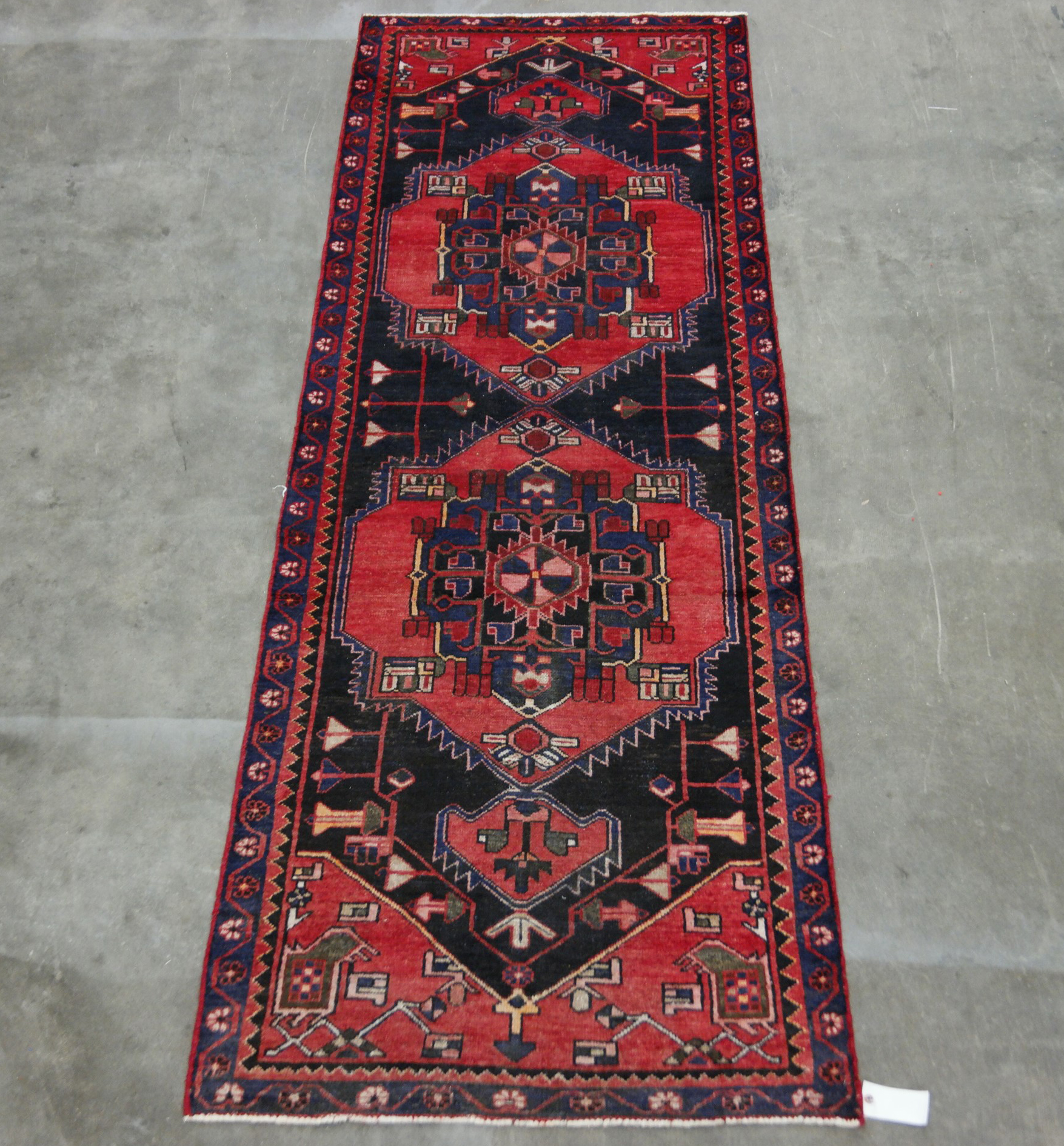 ORIENTAL RUG 3 3 X 9 6 ZANJON 35ef99