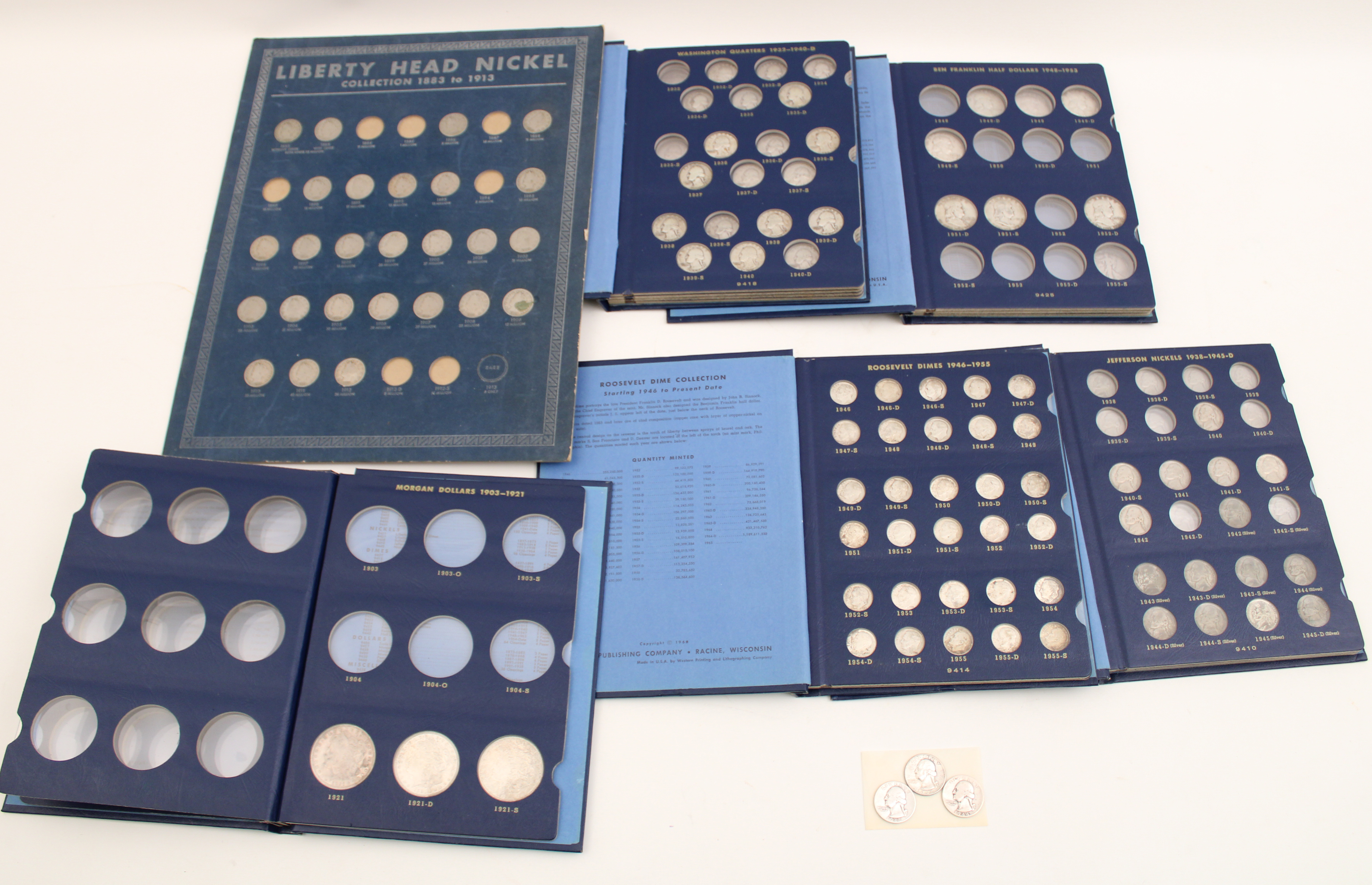 6 PC. MISC. LOT OF AMERICAN COINS