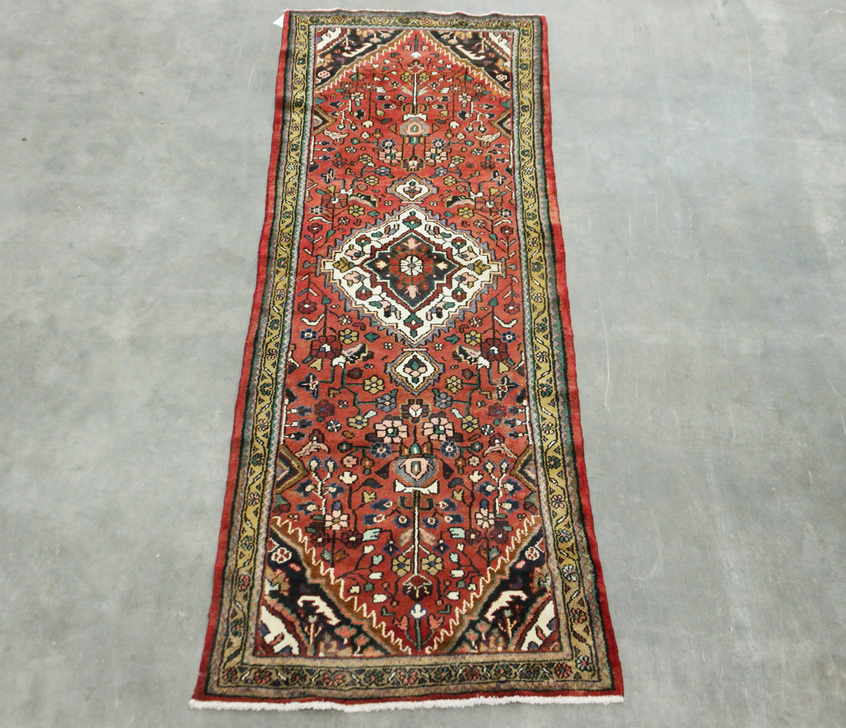 ORIENTAL RUG 3 3 X 9 7 HAMEDAN 35eff6