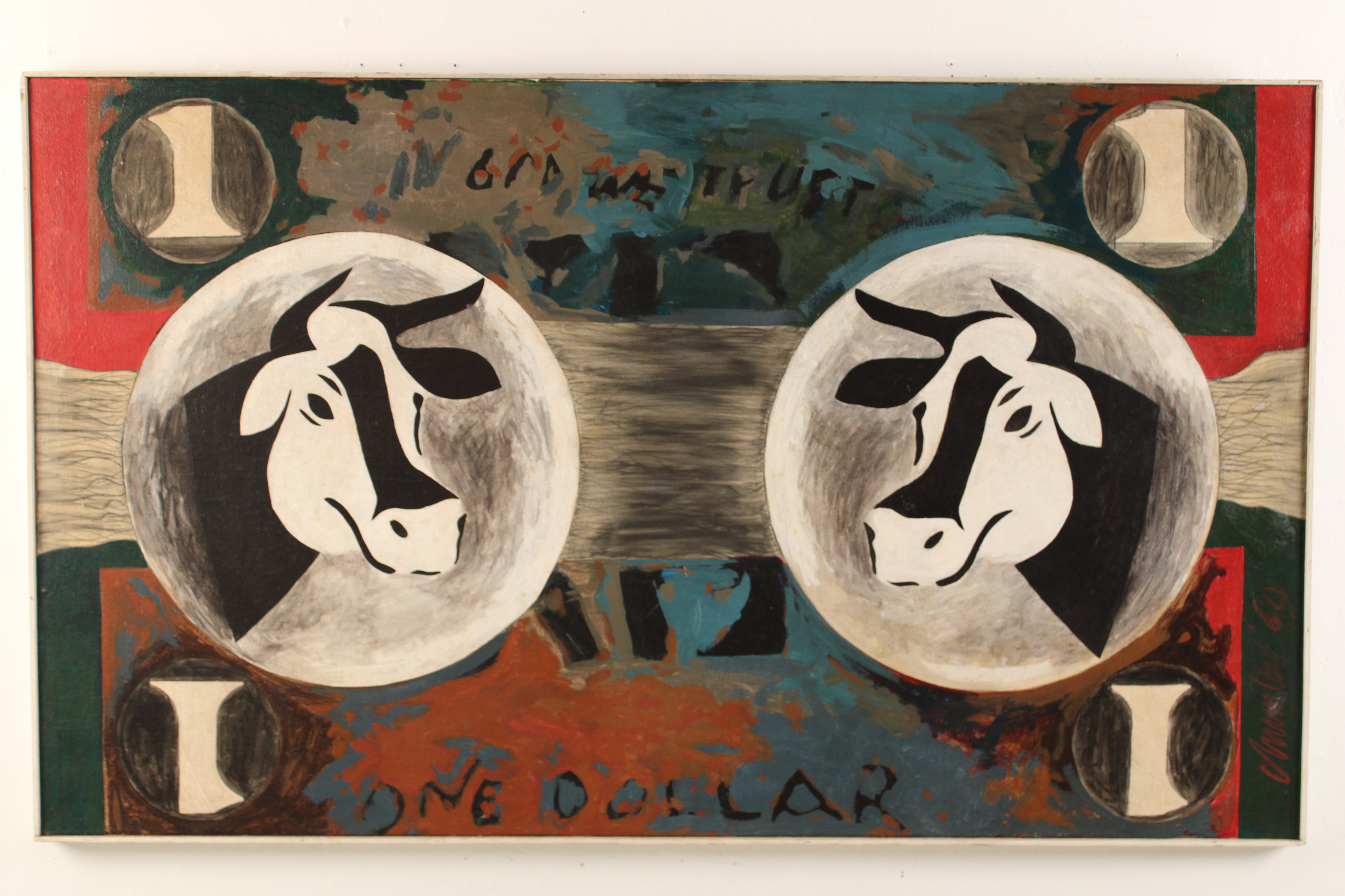 TWIN COW DOLLAR BY JERE CHUMLEY 35f021