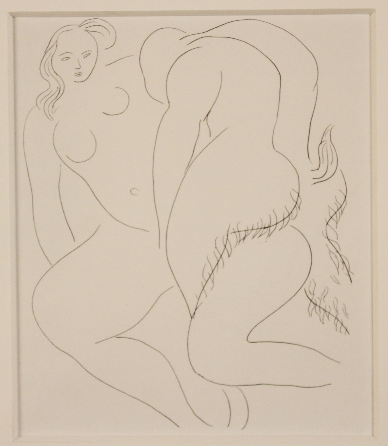 INK ENGRAVING AFTER HENRI MATISSE