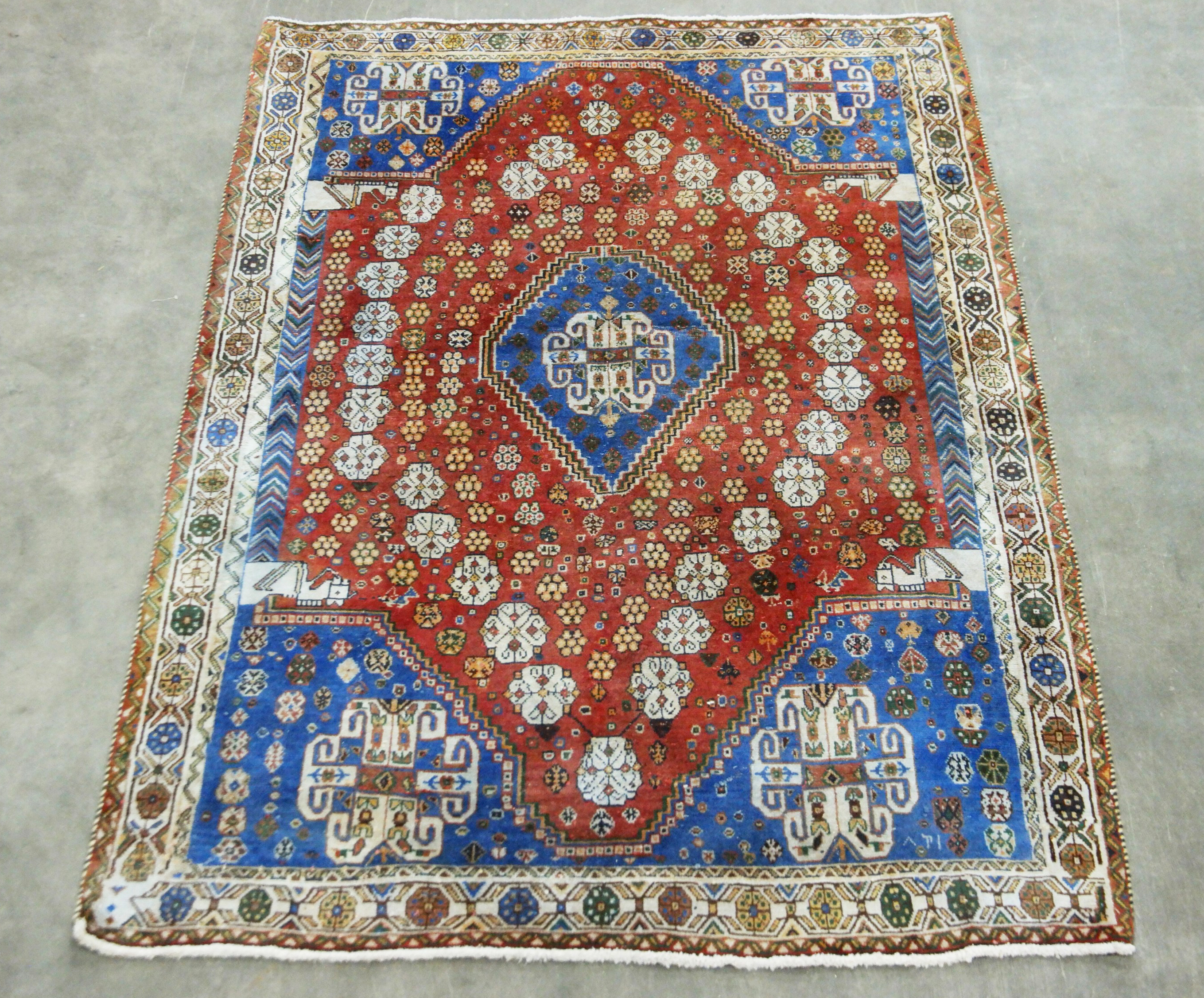 ORIENTAL RUG 5 4 X 7 9 QUASGHI 35f02b