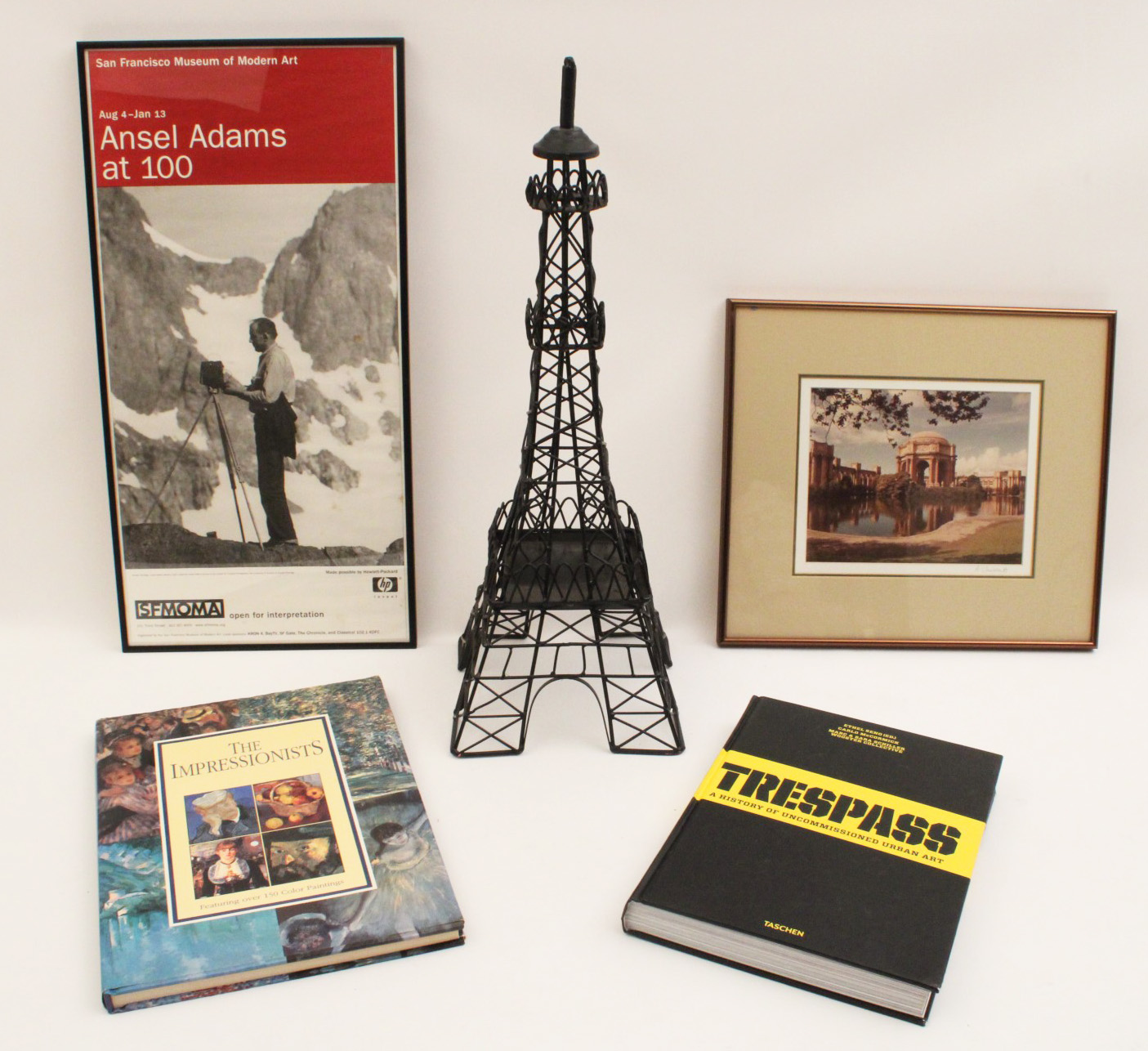 MISC 5 PC LOT INCLUDING EIFFEL 35f0ad