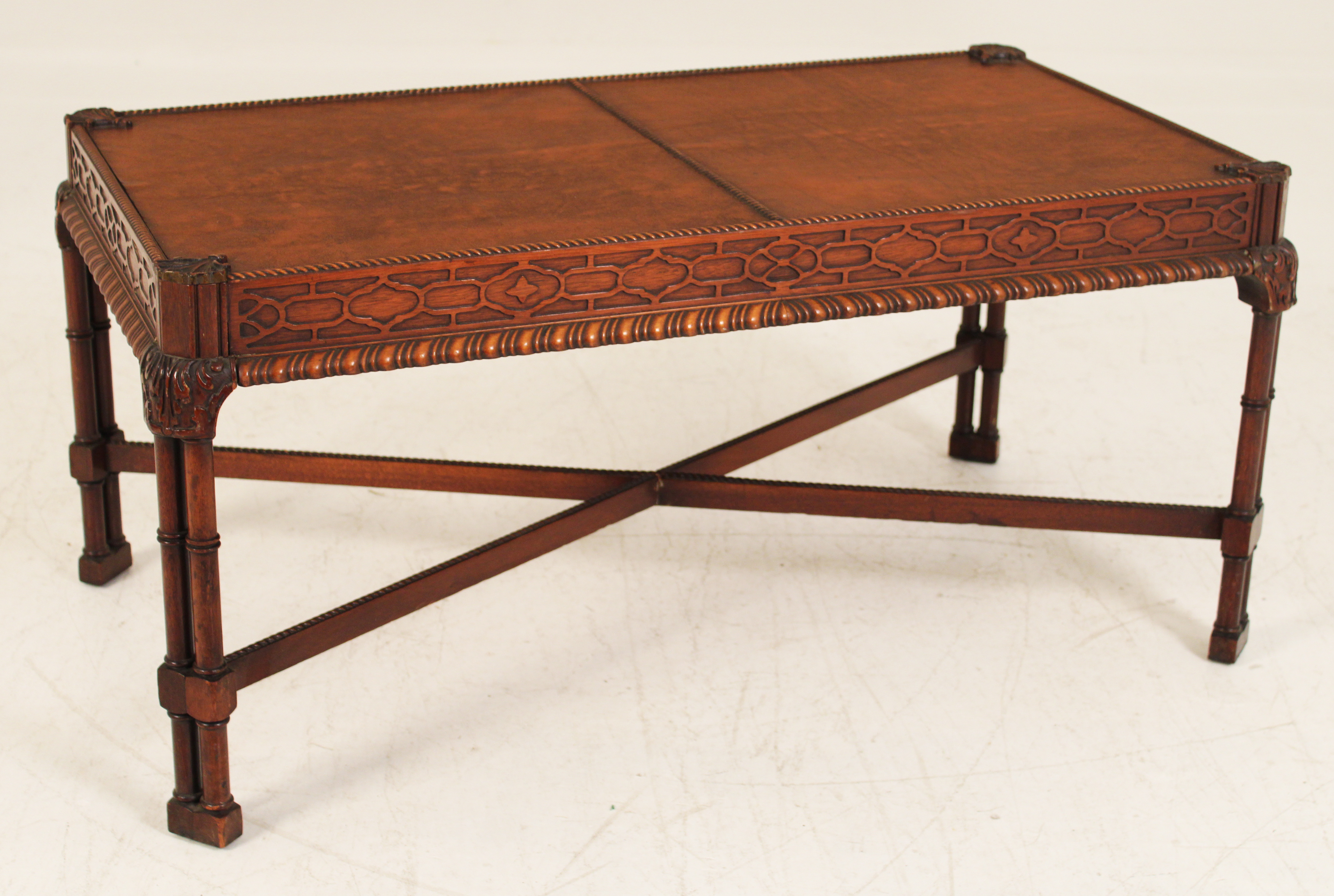 CHINESE CHIPPENDALE STYLE LOW TABLE