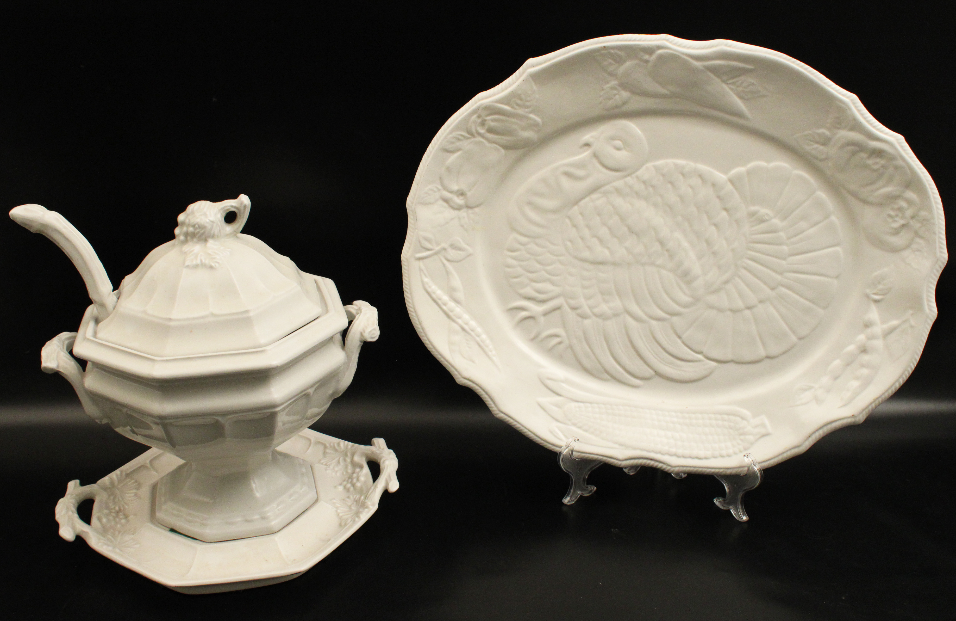 REDCLIFF TUREEN AND TURKEY PLATTER TWO