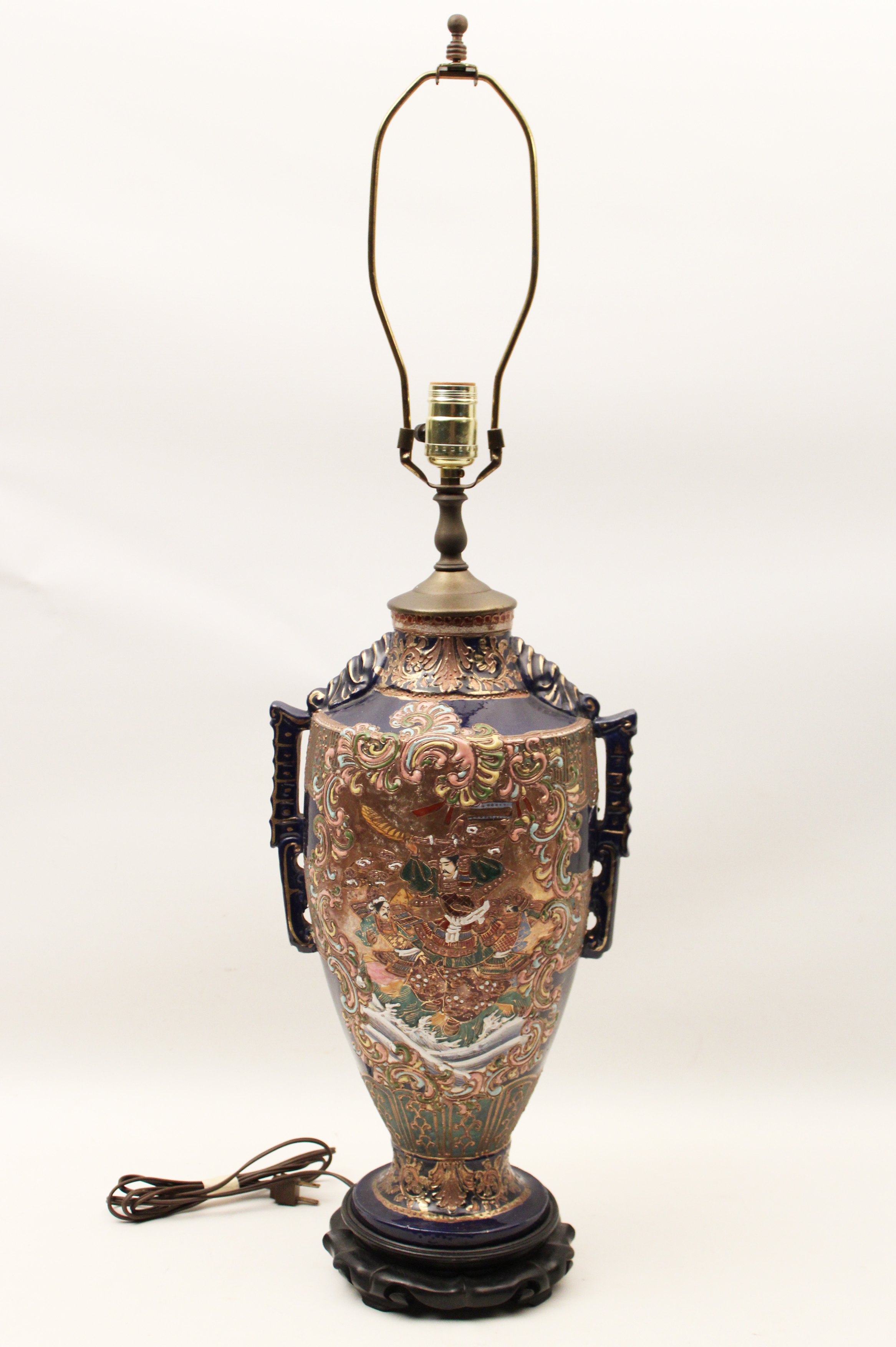 ORIENTAL PORCELAIN SATSUMA VASE