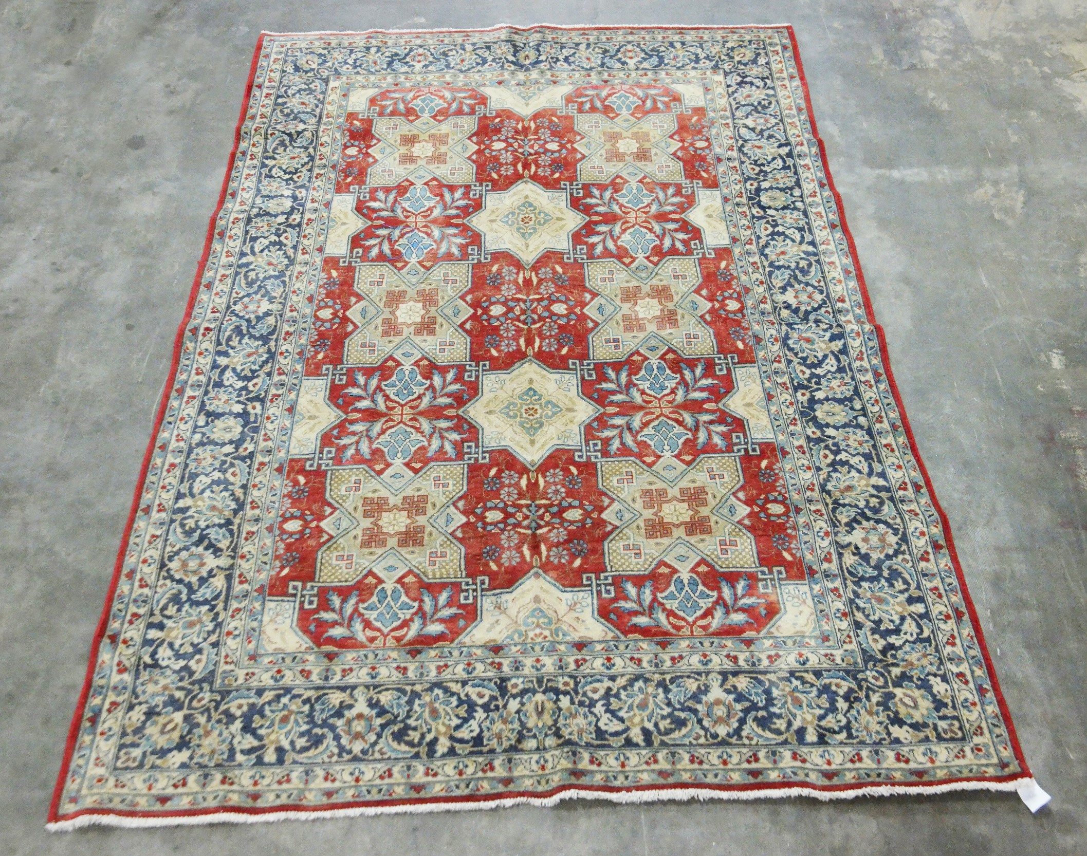 6 6 X 10 6 ISFAHAN ORIENTAL RUG 35f257