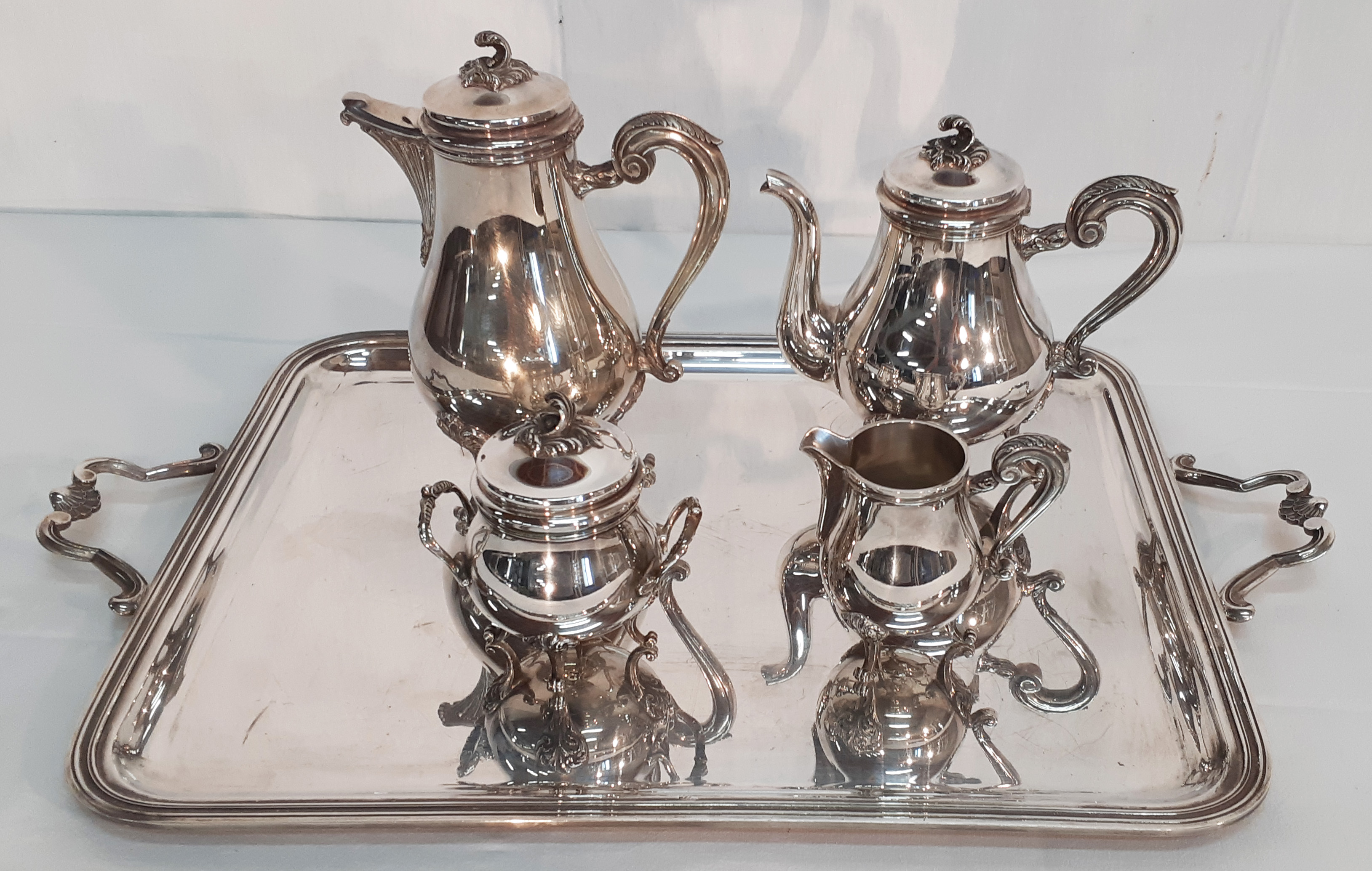 5 PC. FRENCH CHRISTOLFE SILVER