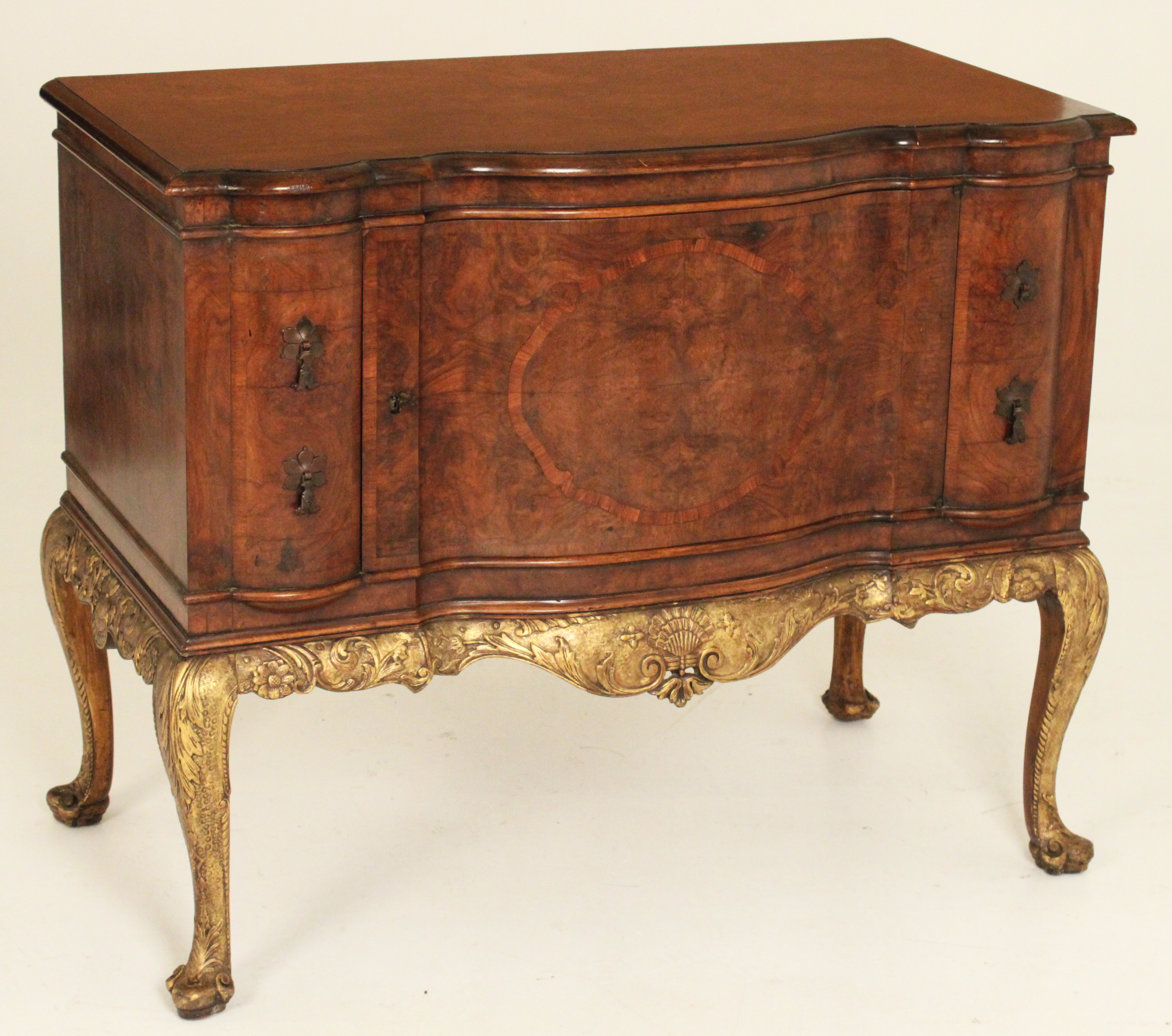 ENGLISH QUEEN ANNE STYLE COMMODE 35f2c2