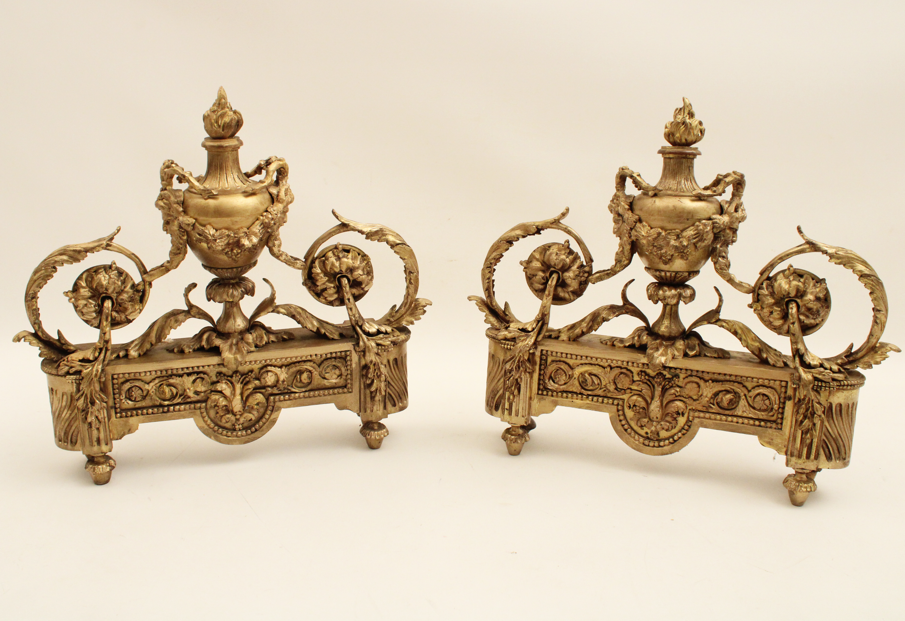 PR OF FRENCH GILT BRONZE REGENCY 35f3ee