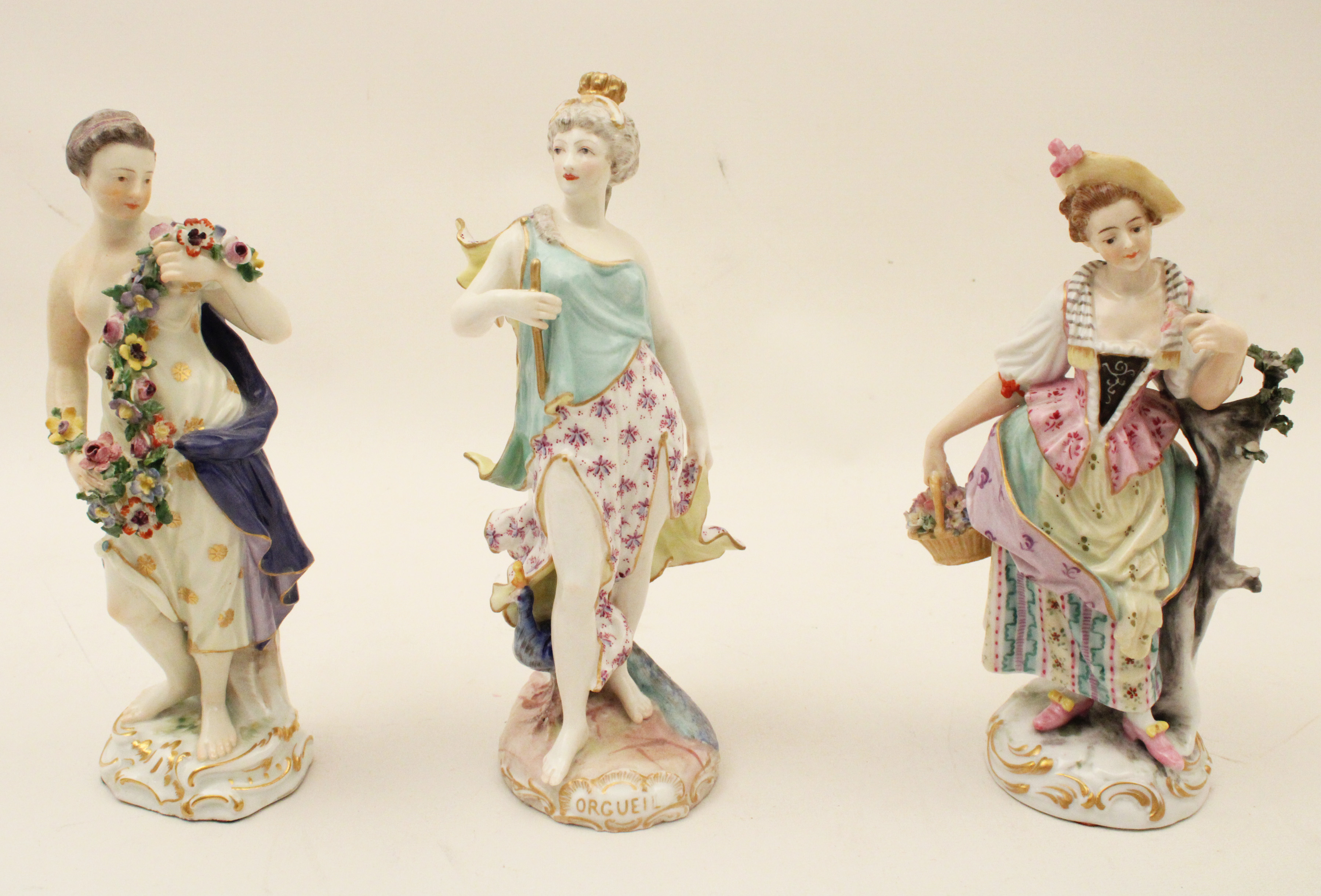 TWO MEISSEN AND ONE CONTINENTAL 35f464