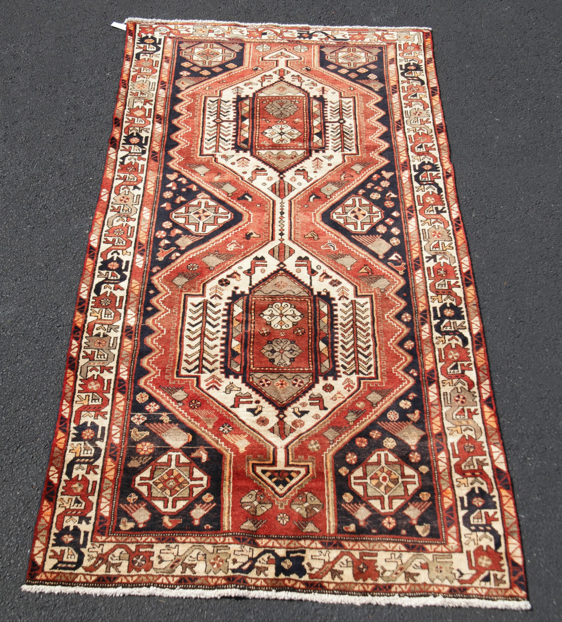 ORIENTAL RUG 5 2 X 10 BAKHTIARI 35f575