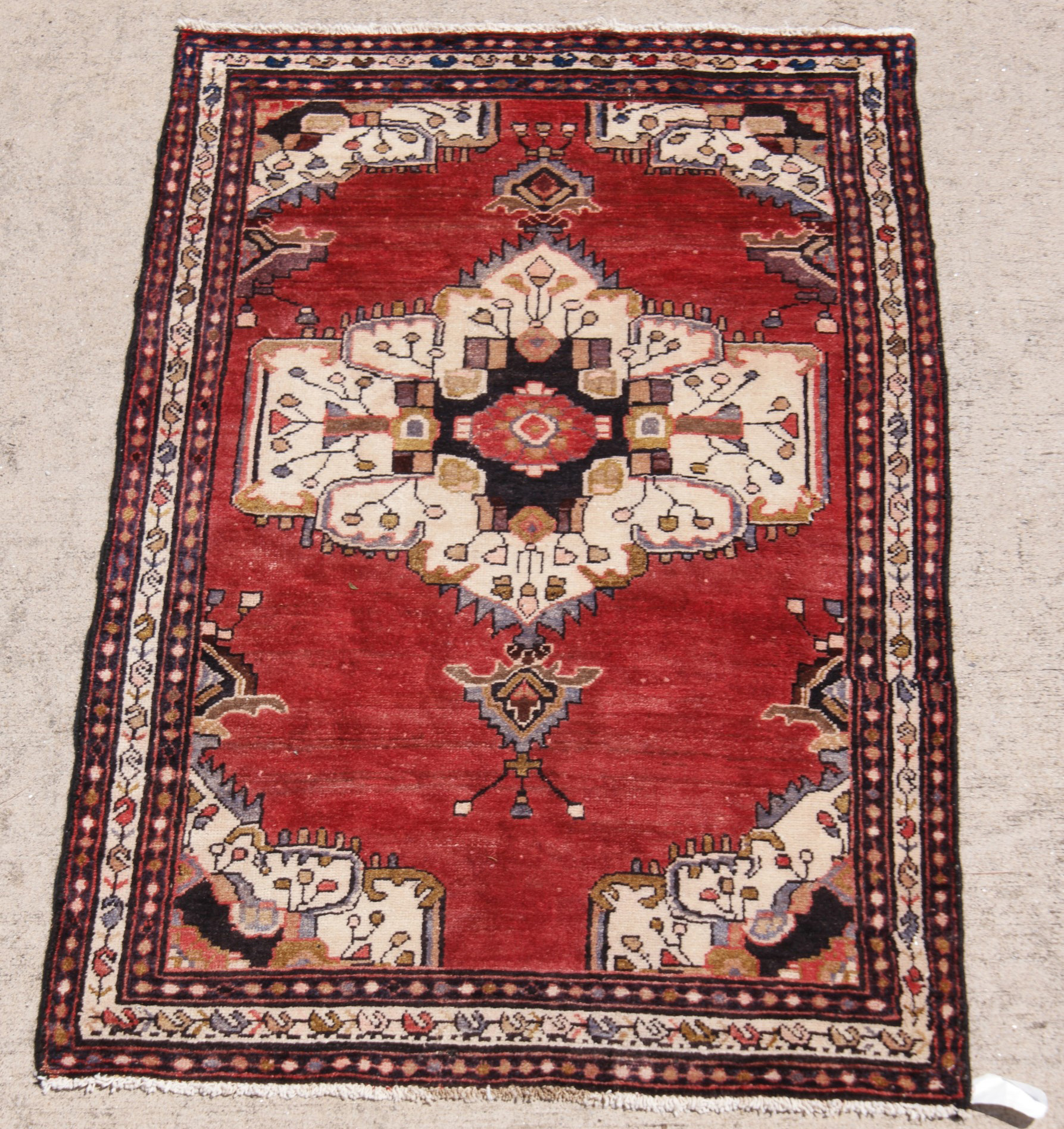 ORIENTAL RUG 3 5 X 5 1 HAMEDAN 35f604