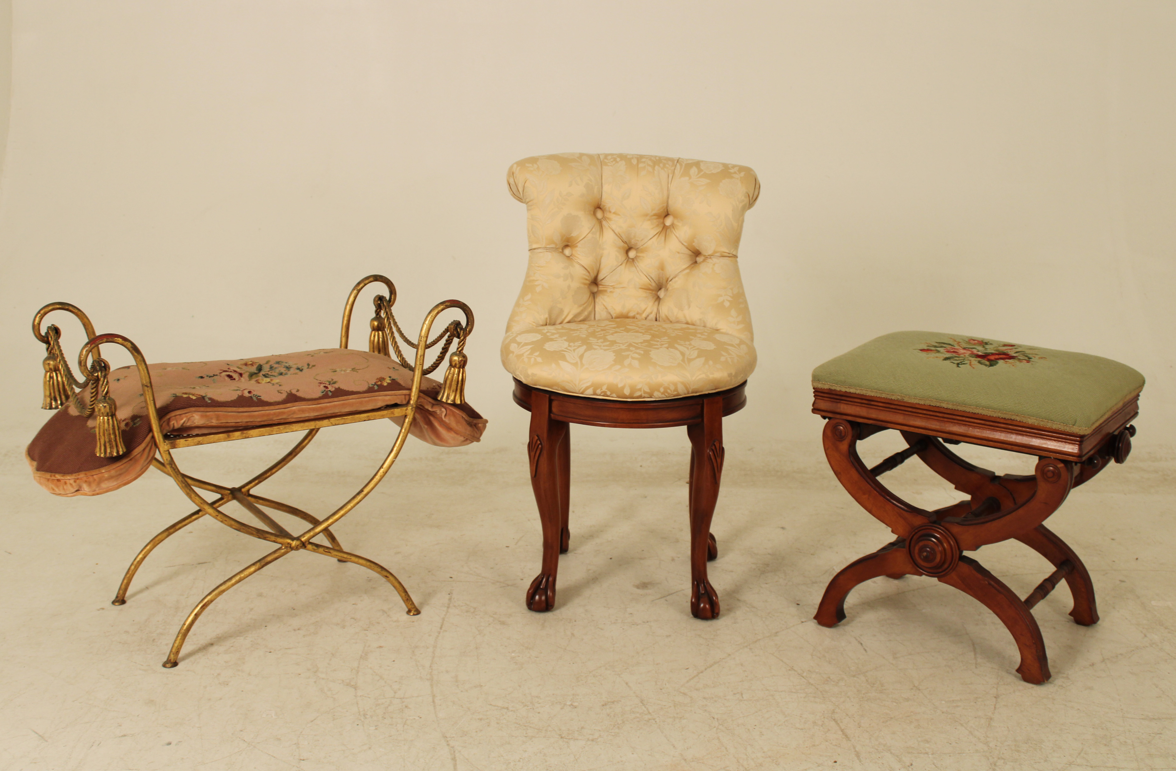 3 PC MISC. LOT OF ESTATE FURNISHINGS