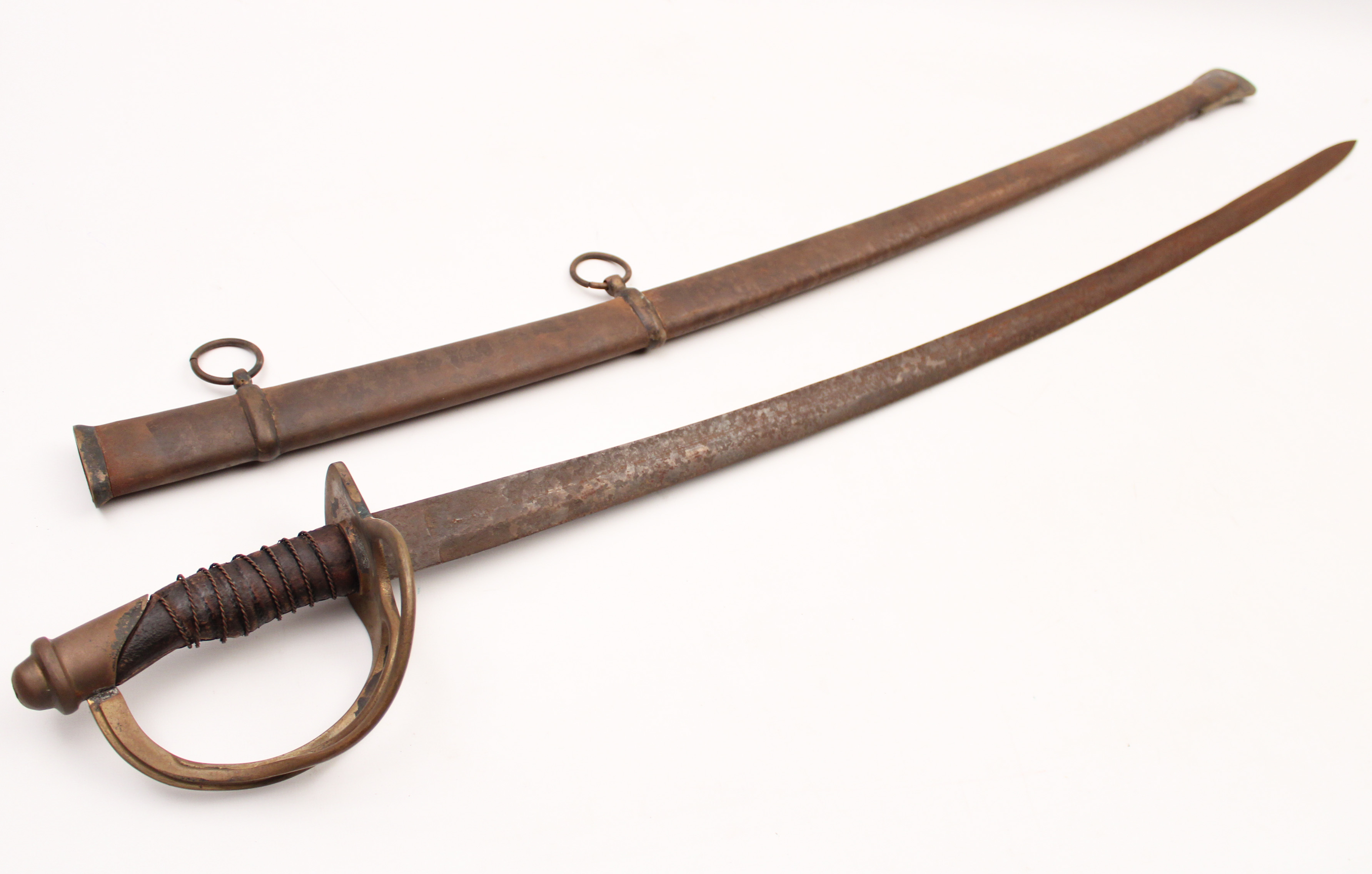 CONFEDERATE STATES LONG SWORD W METAL 35f70e