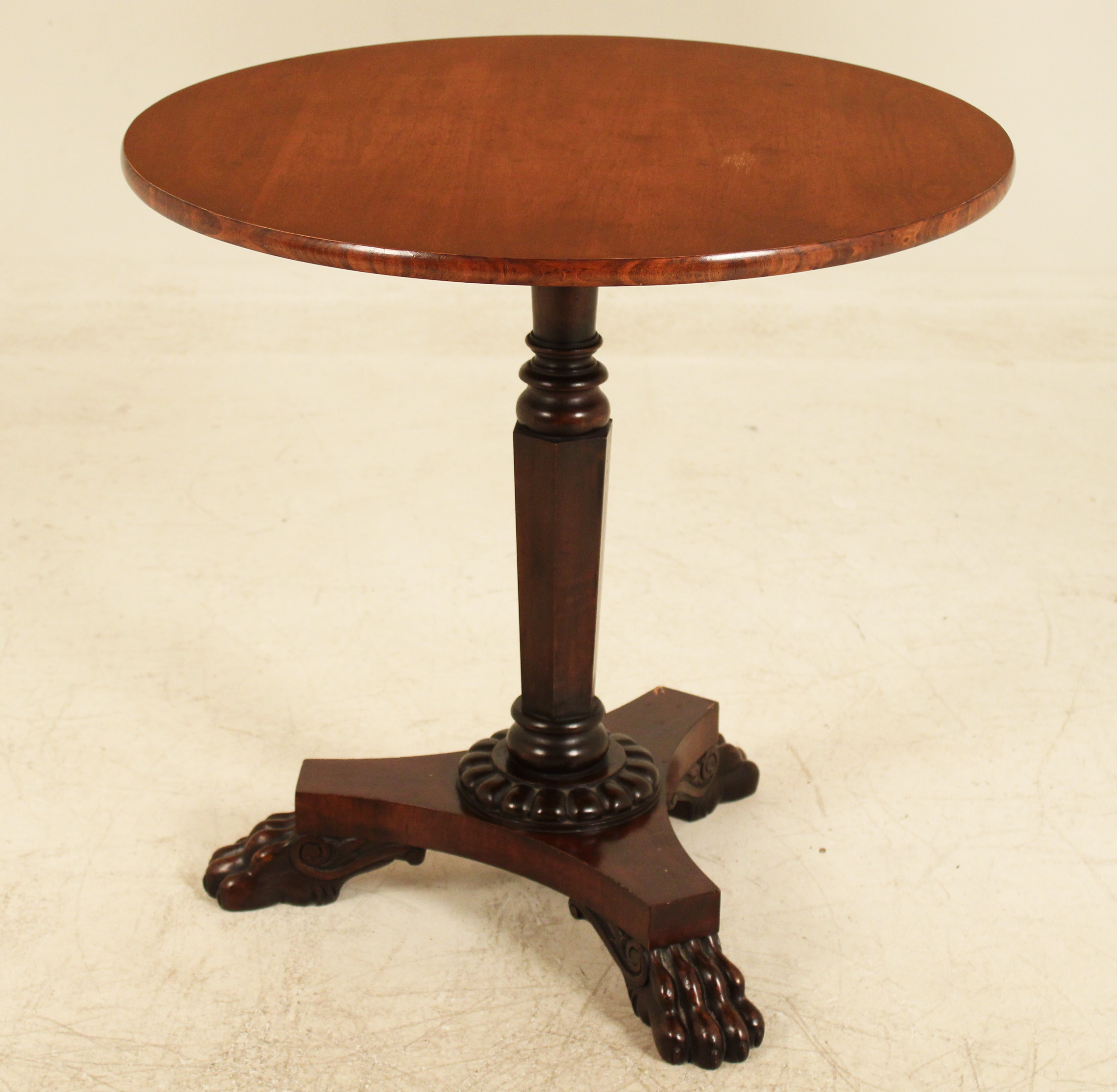 ENGLISH REGENCY MAHOGANY TRIPOD 35f733