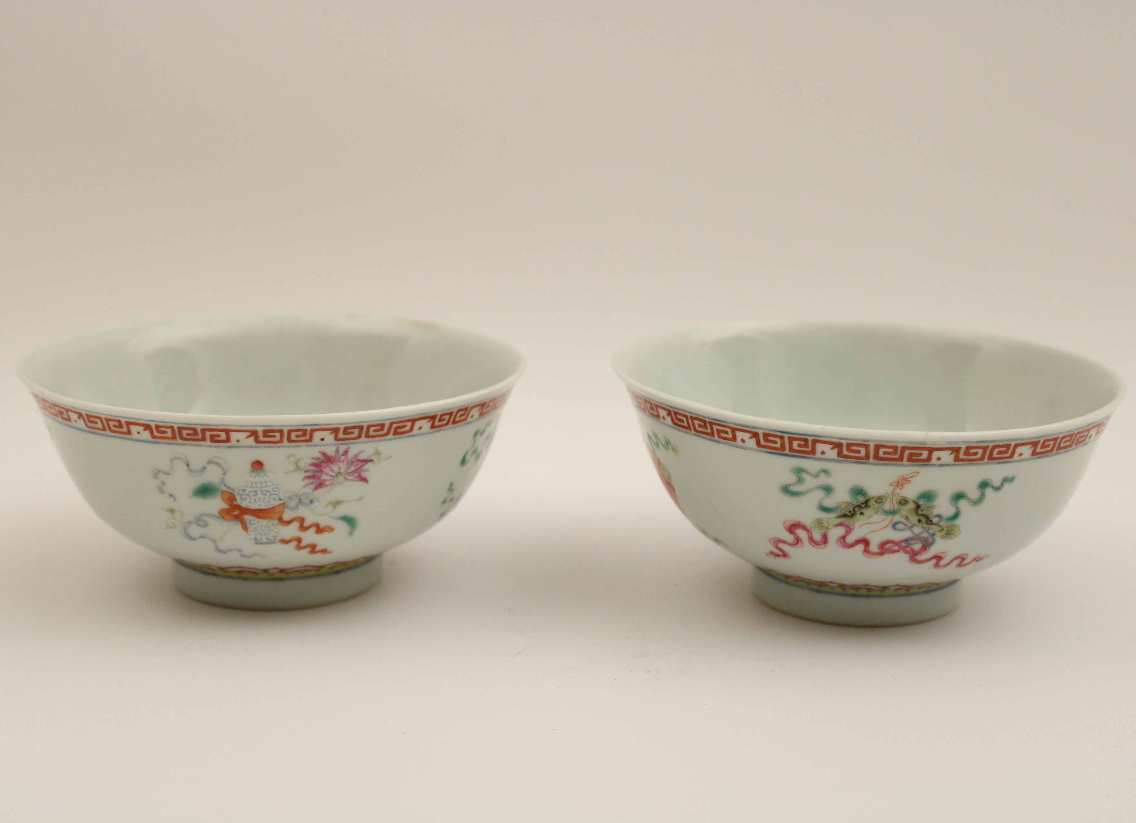 PR OF QING DYNASTY FOOTED BOWLS 35f741