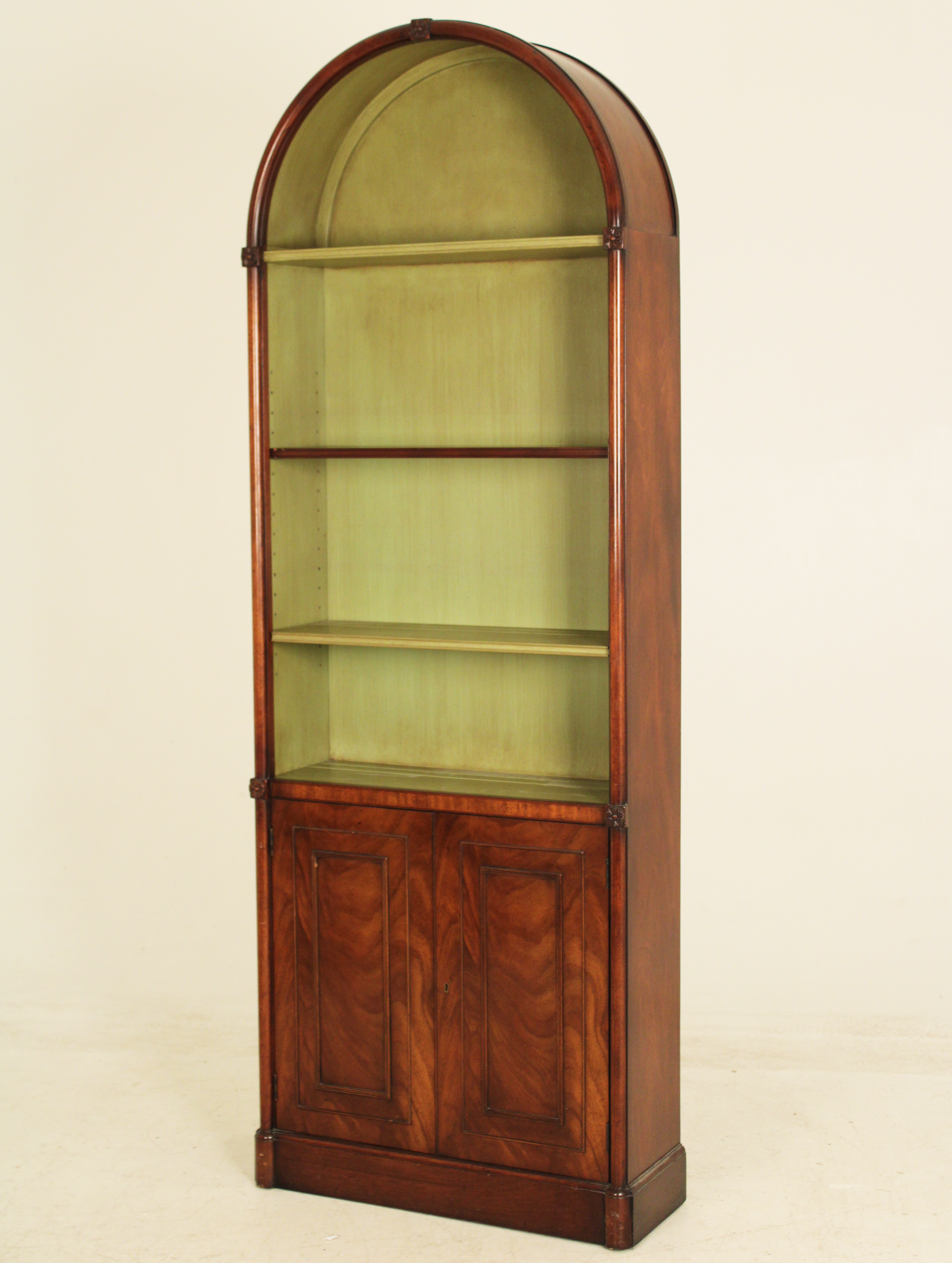 QUALITY BEACON HILL DOME TOP BOOKCASE