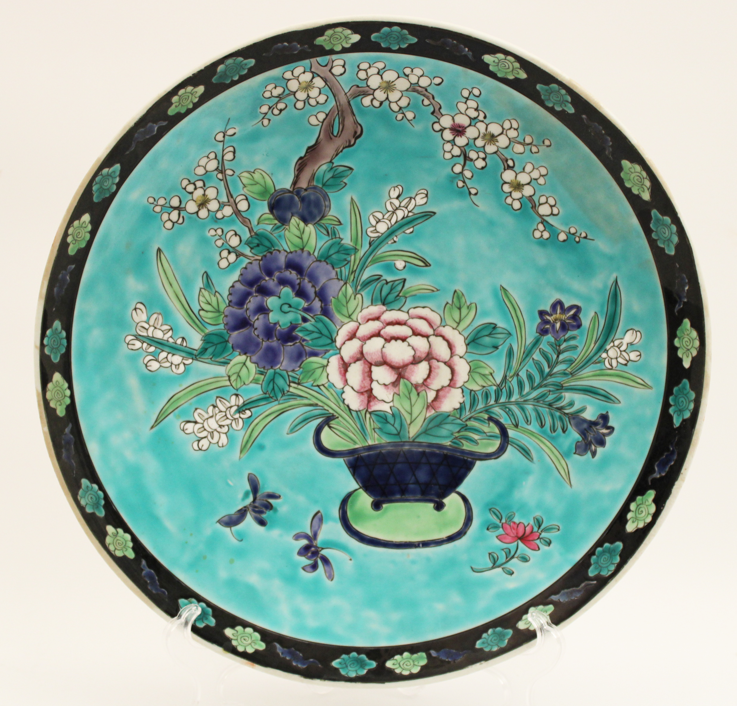 14 5 ORIENTAL PORCELAIN CHARGER 35f816