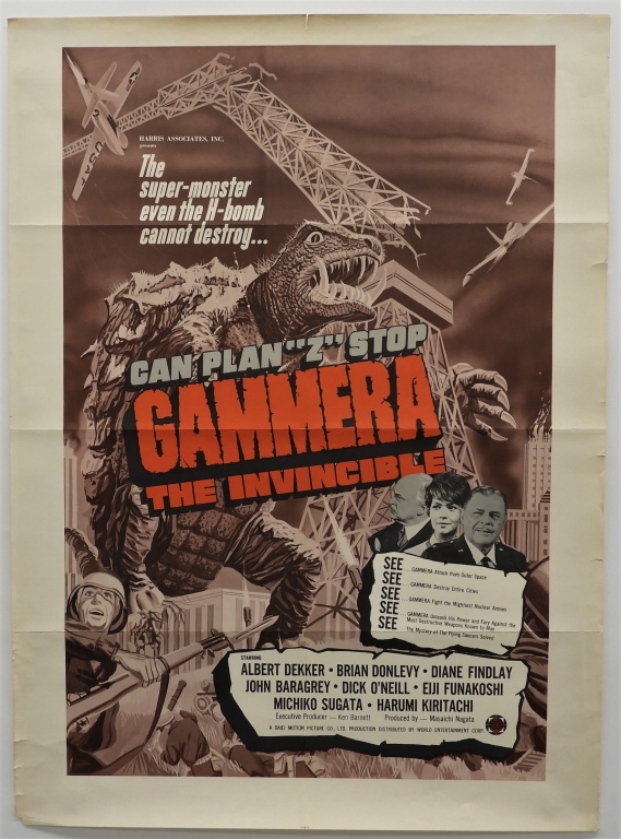 GAMMERA THE INVINCIBLE 1966 ONE