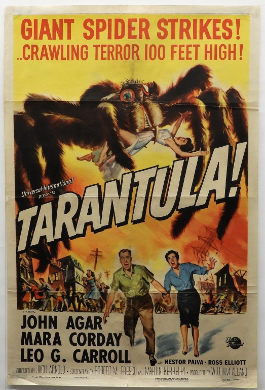 TARANTULA! 1955 ONE SHEET MOVIE