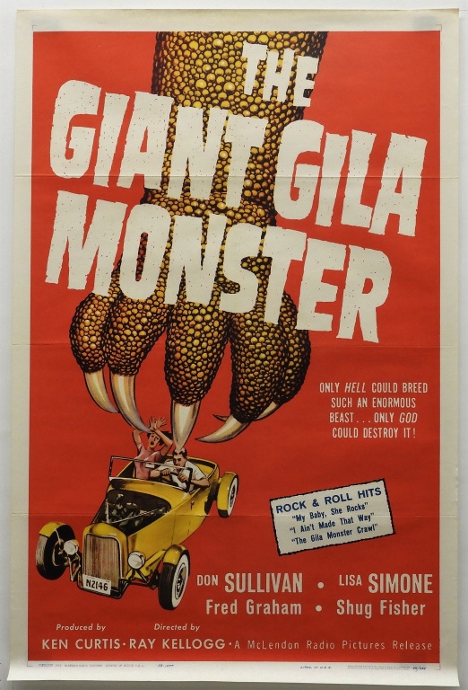 THE GIANT GILA MONSTER 1959 ONE 35f87a