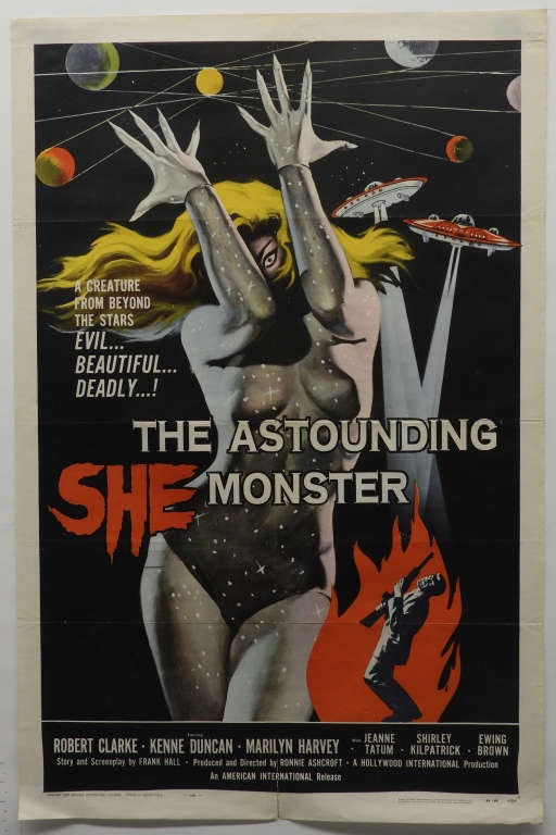 THE ASTOUNDING SHE MONSTER 1958 35f881