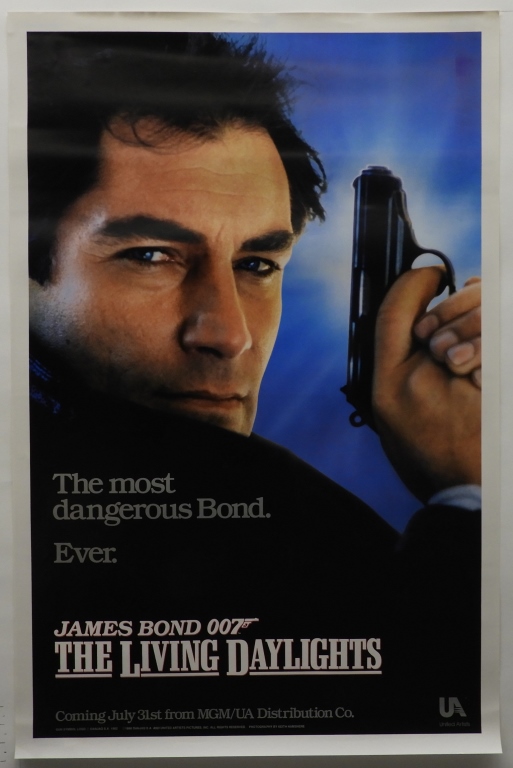 007 THE LIVING DAYLIGHTS 1986 ONE 35f8b5